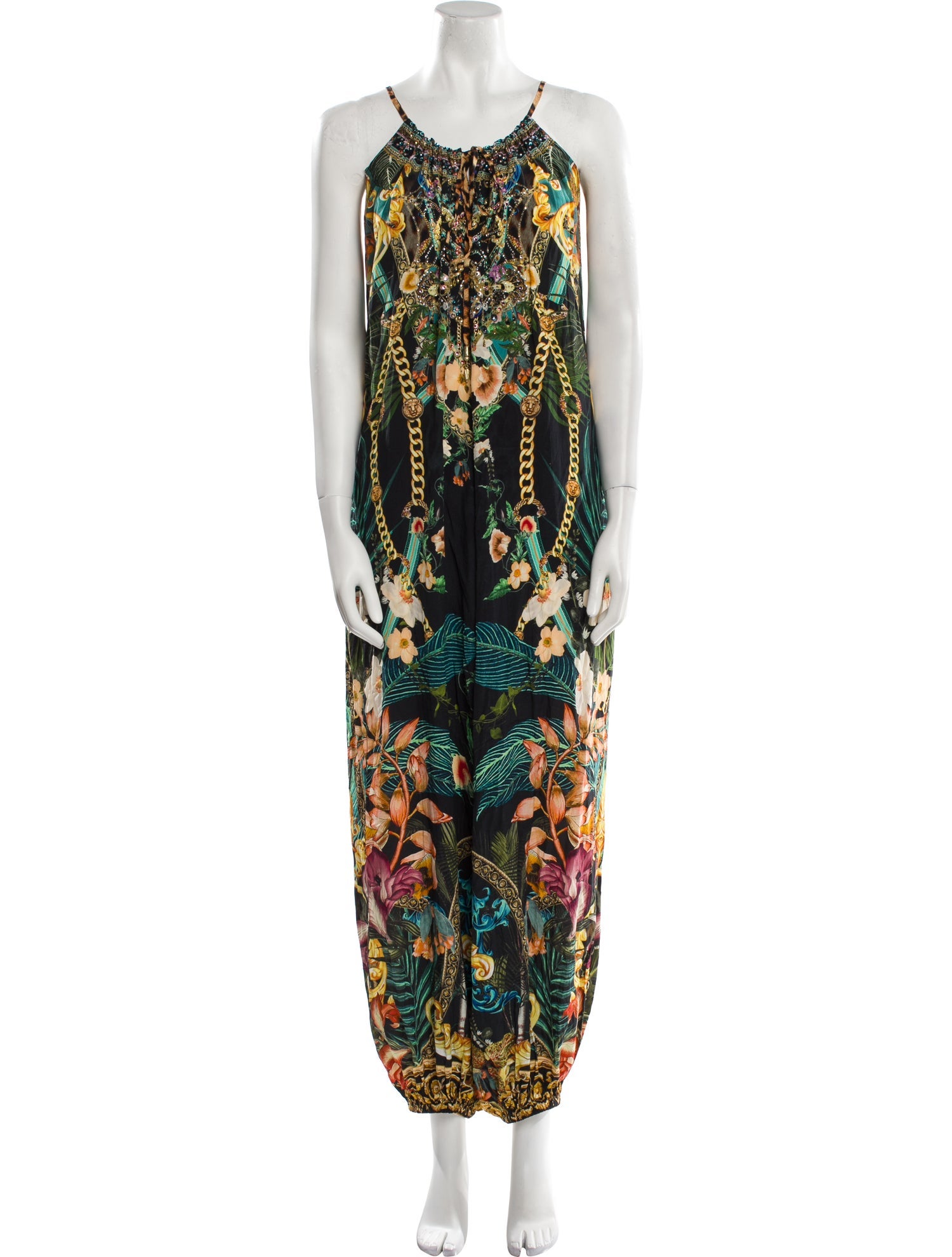 Camilla Silk Printed Jumpsuit