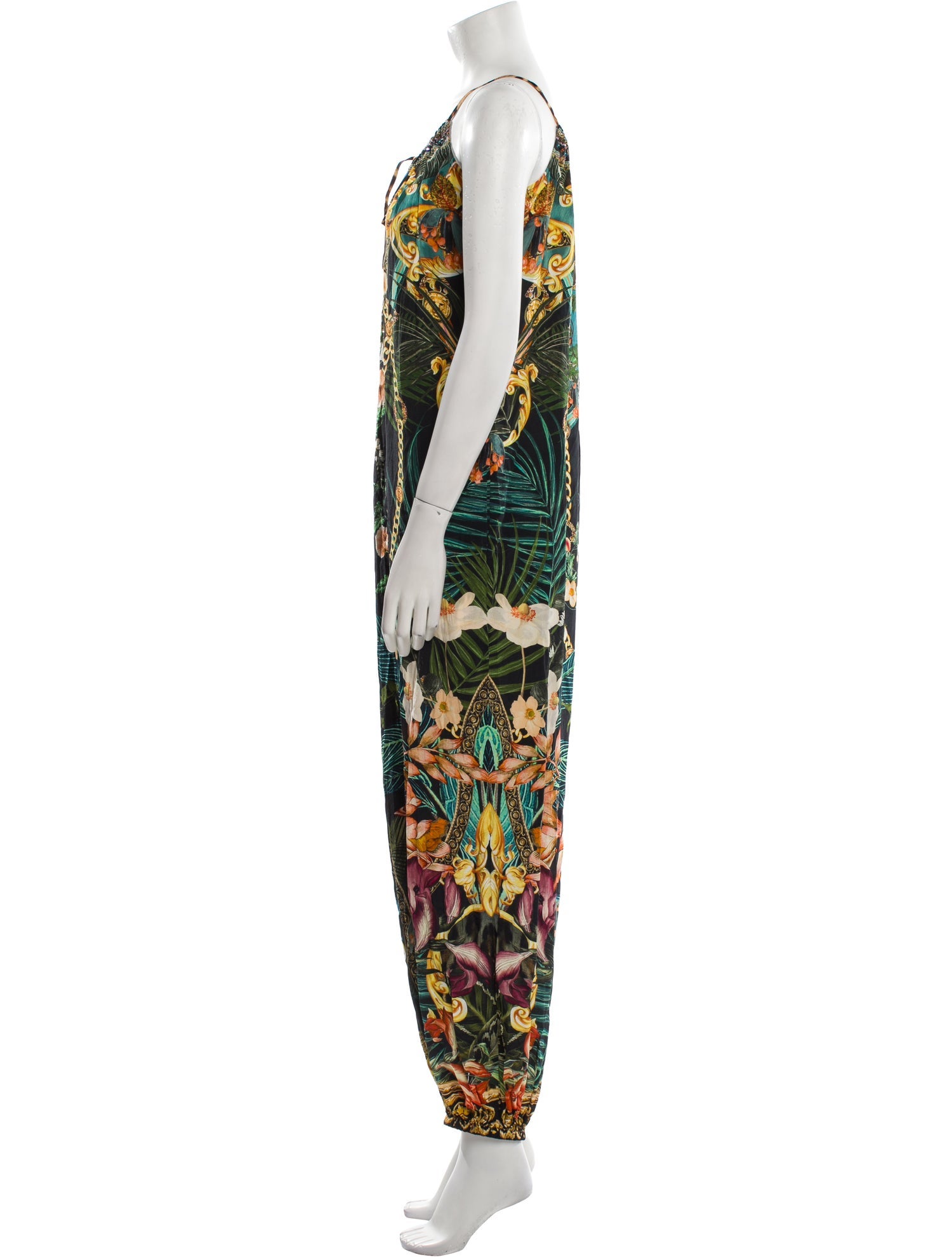 Camilla Silk Printed Jumpsuit