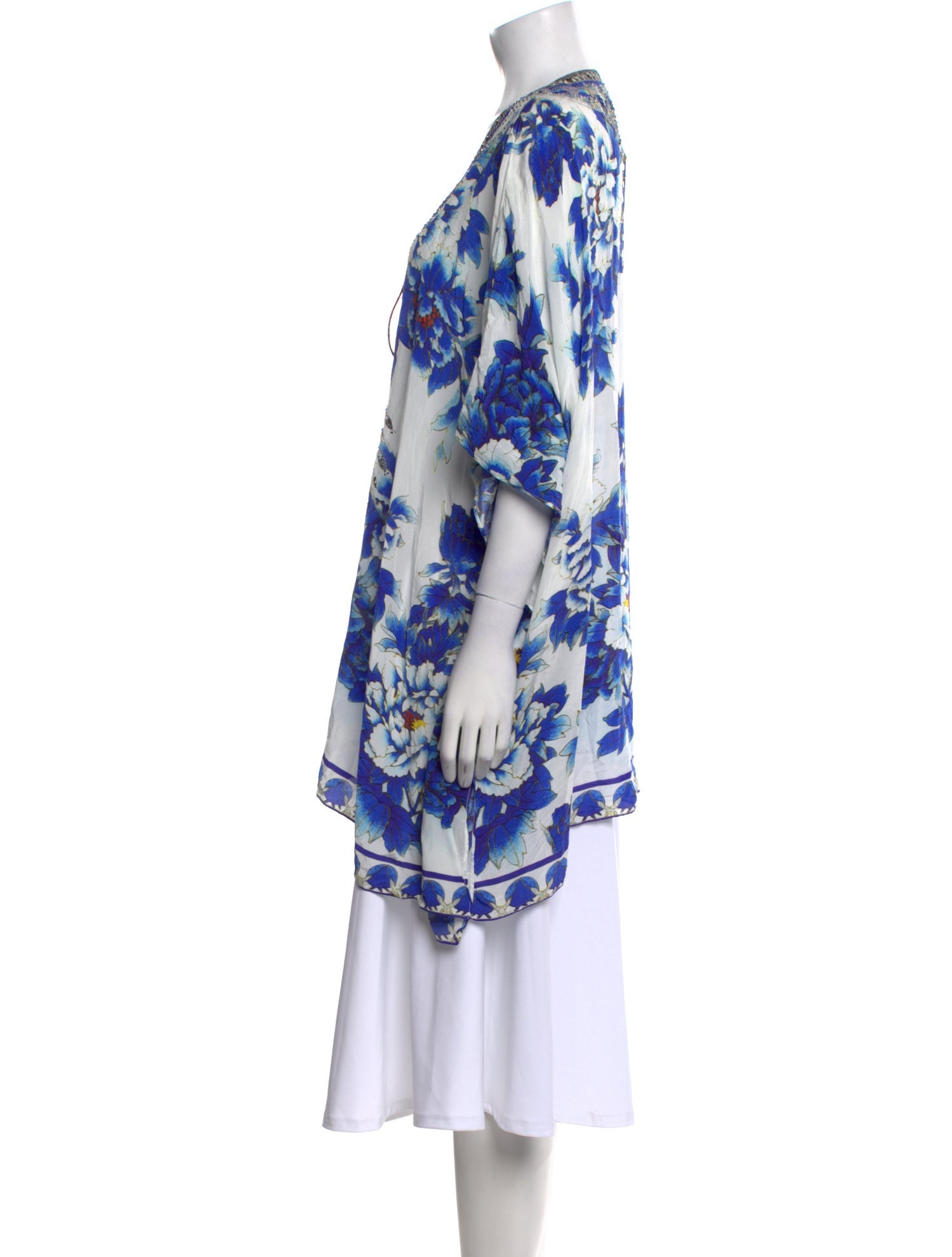 Camilla Printed V-Neck Tunic