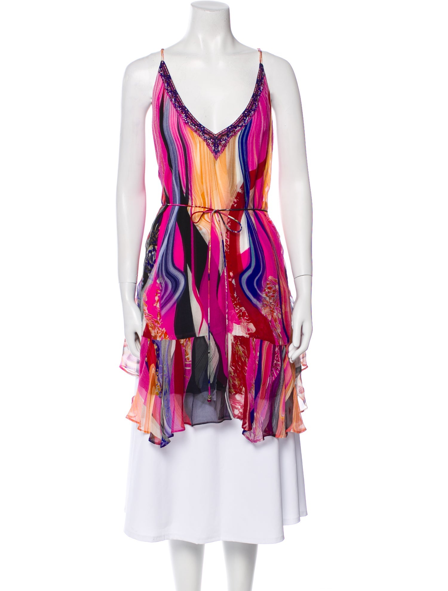 Camilla Silk Printed Tunic w/ Tags