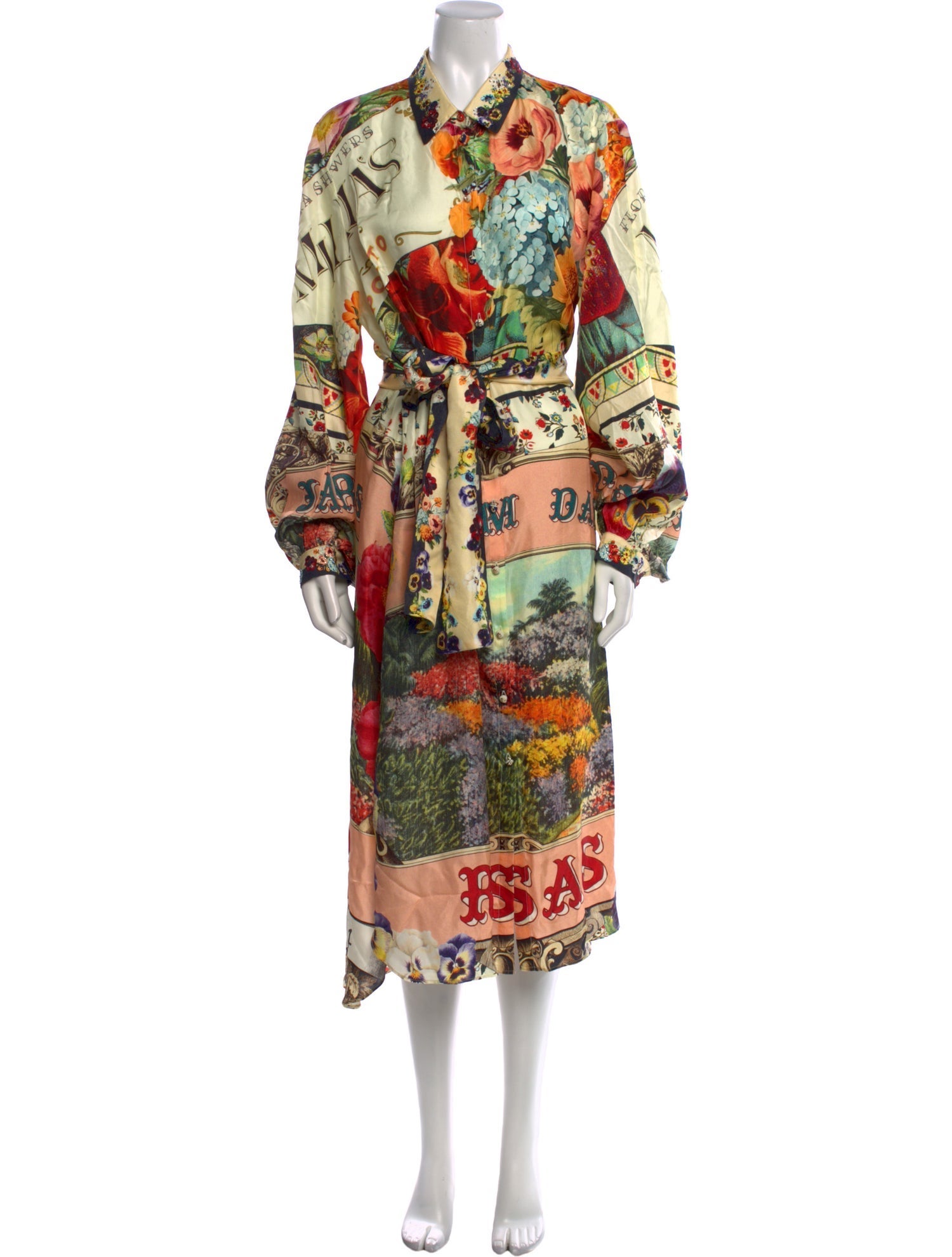 Camilla Silk Long Dress