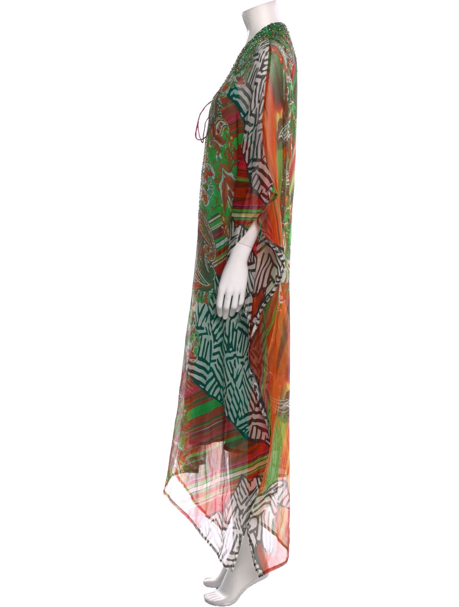 Camilla Silk Long Dress