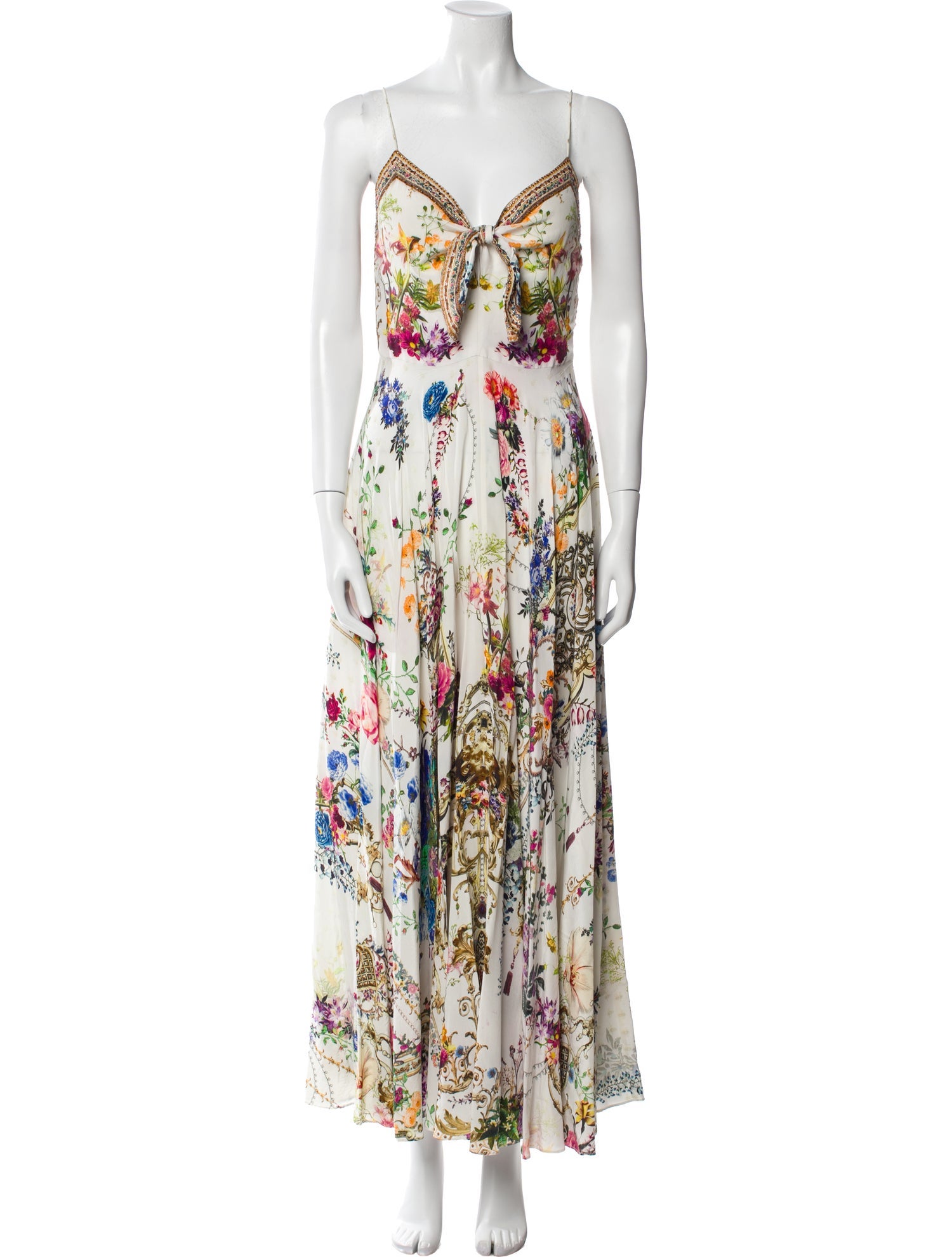 Camilla Silk Long Dress