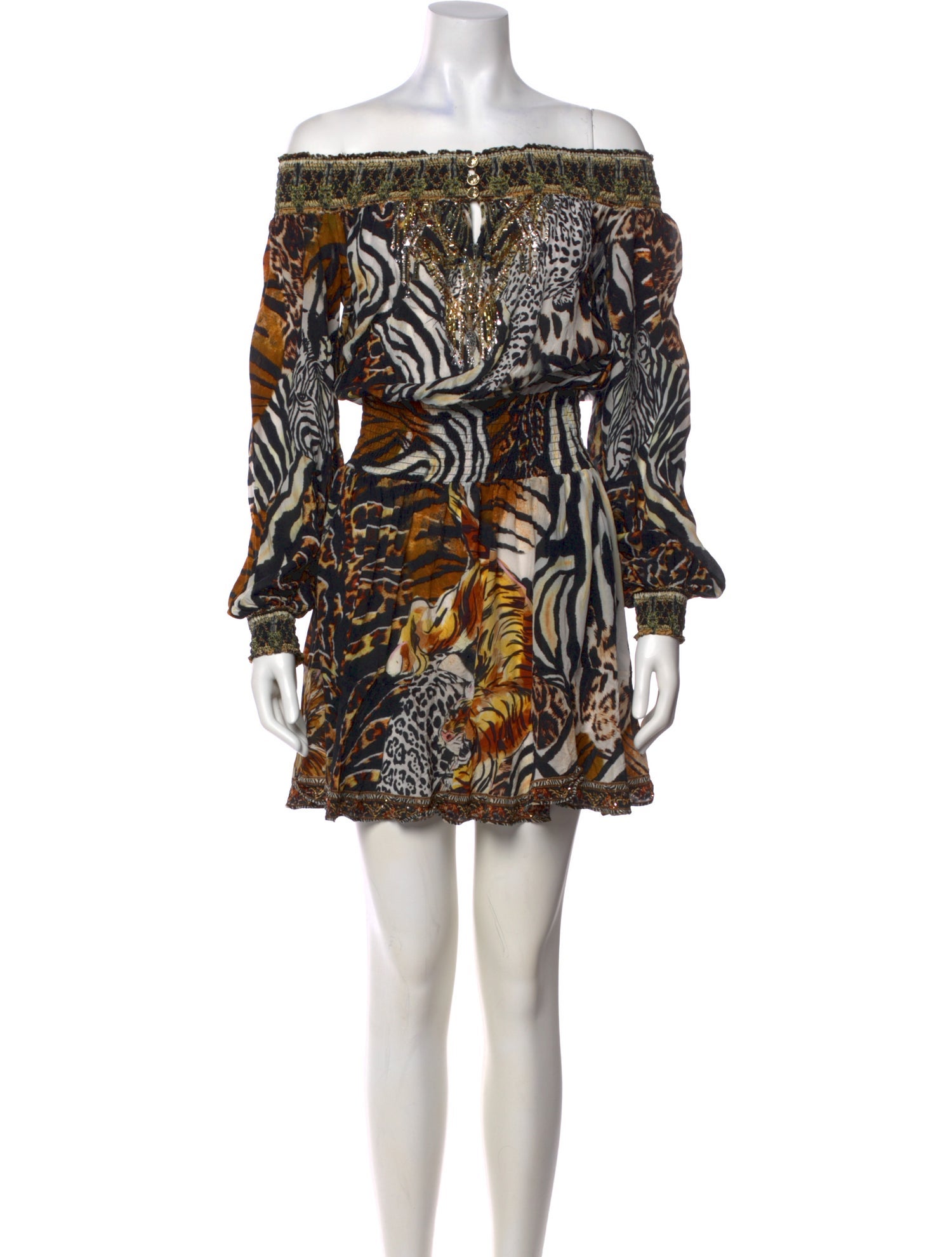 Camilla Silk Mini Dress