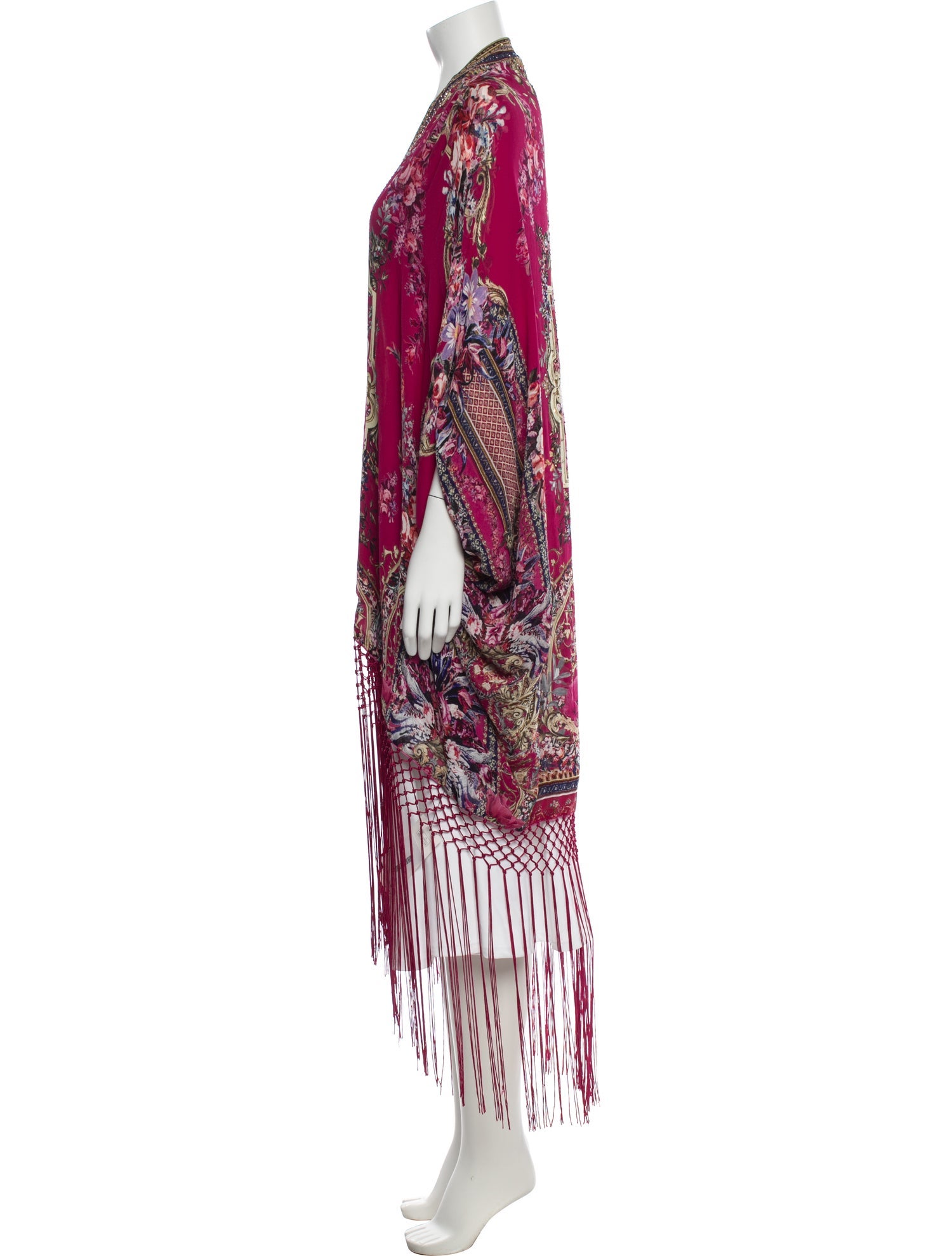 Camilla Silk Printed Robe