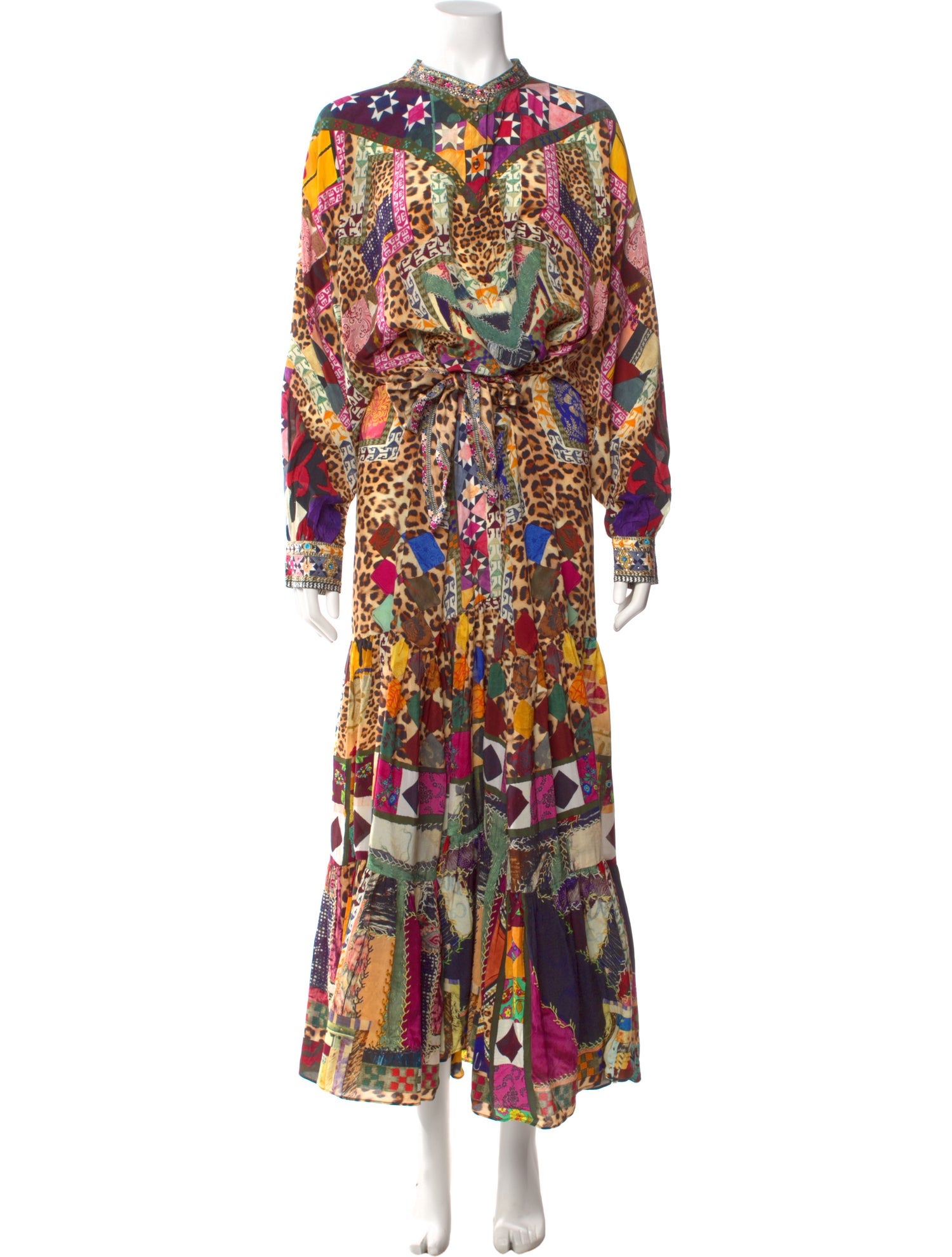 Camilla Silk Long Dress w/ Tags