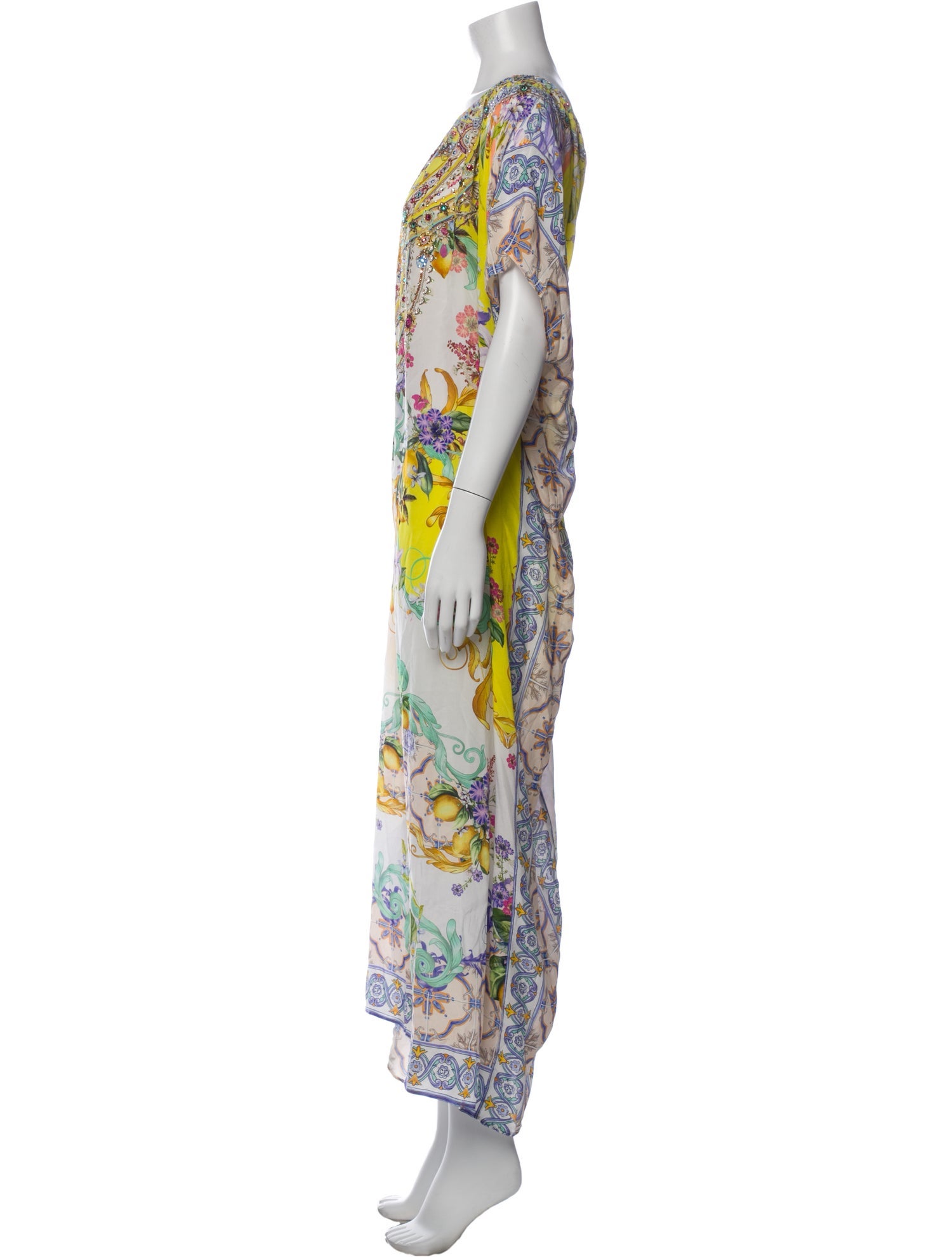 Camilla Silk Long Dress