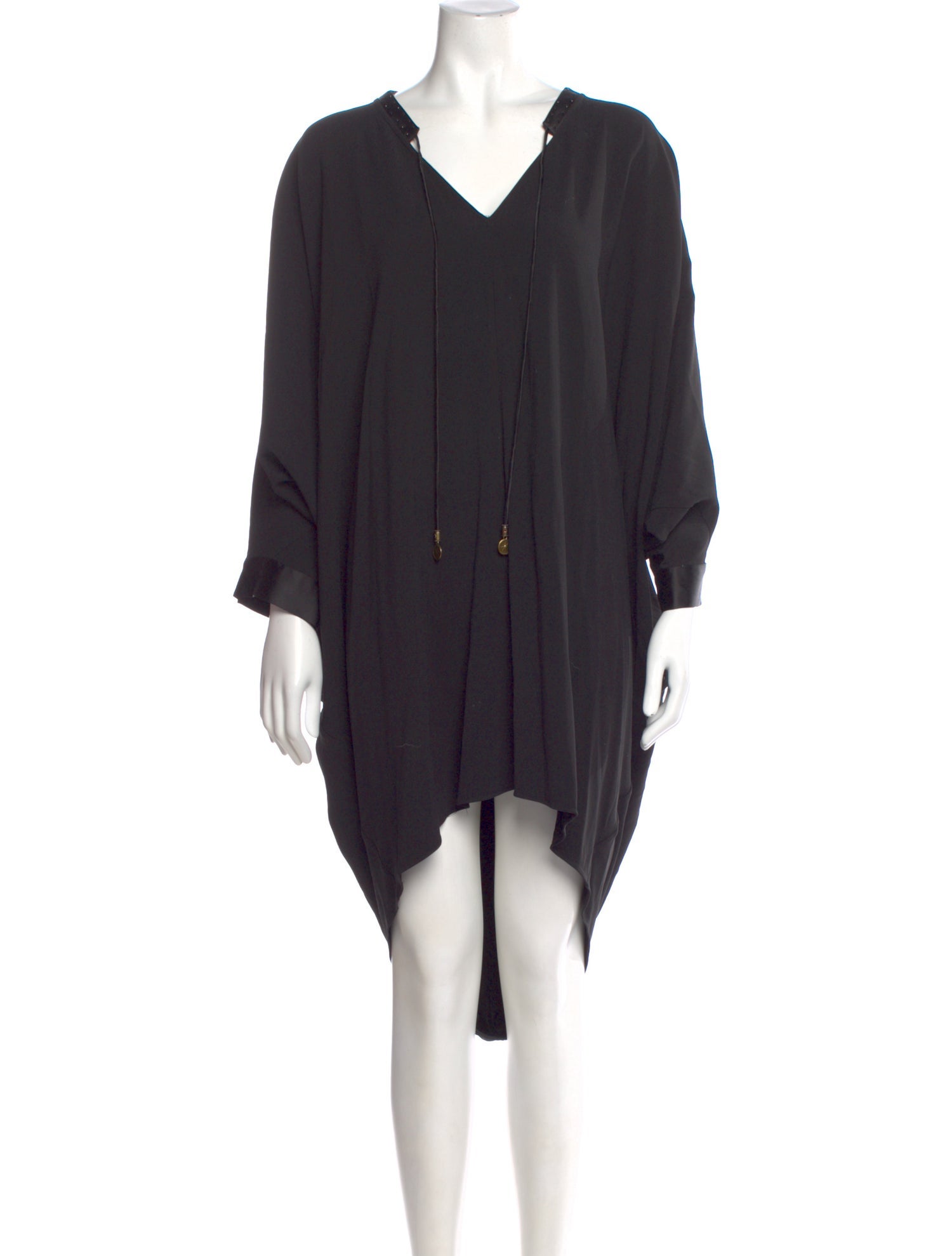 Camilla V-Neck Knee-Length Dress