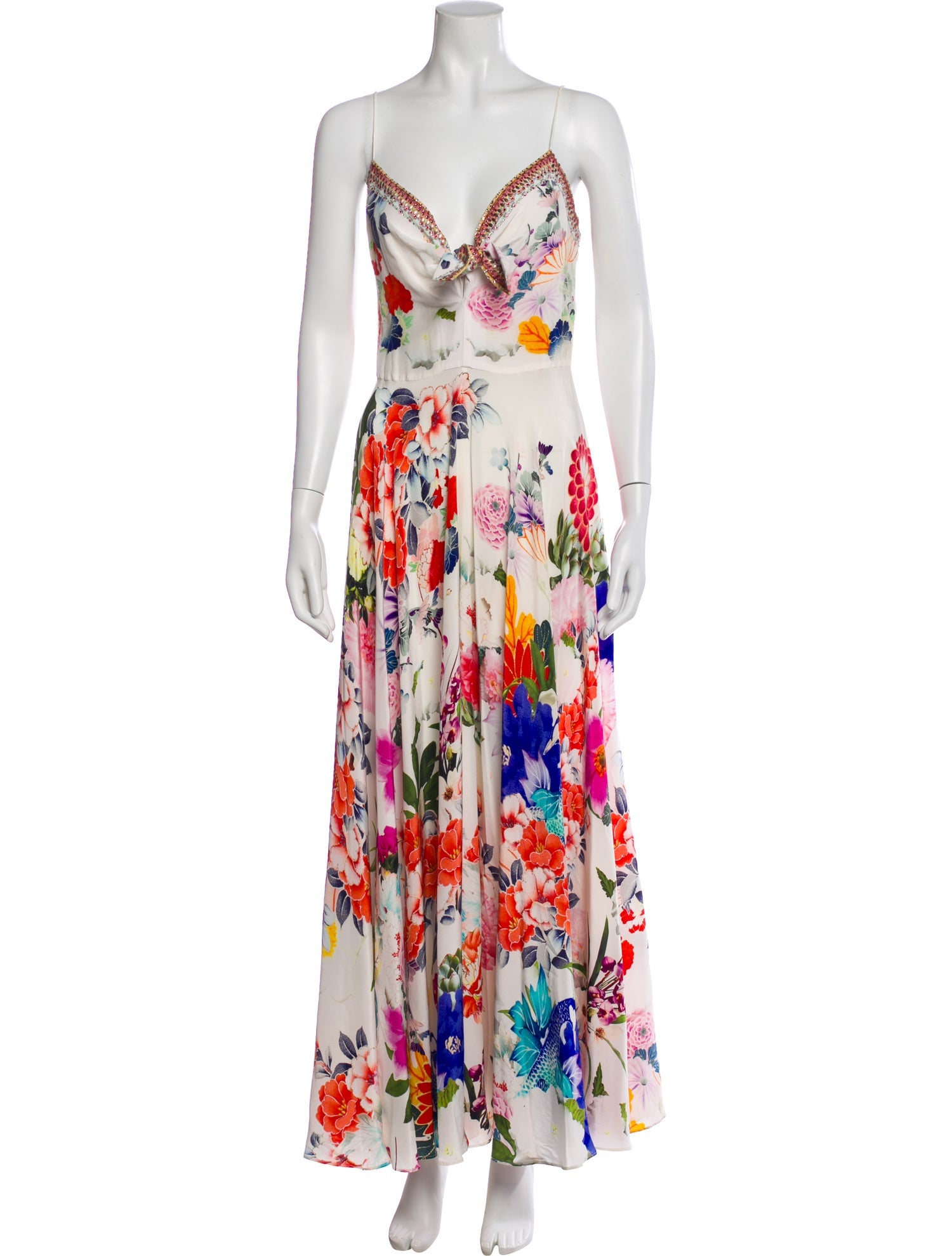 Camilla Silk Long Dress