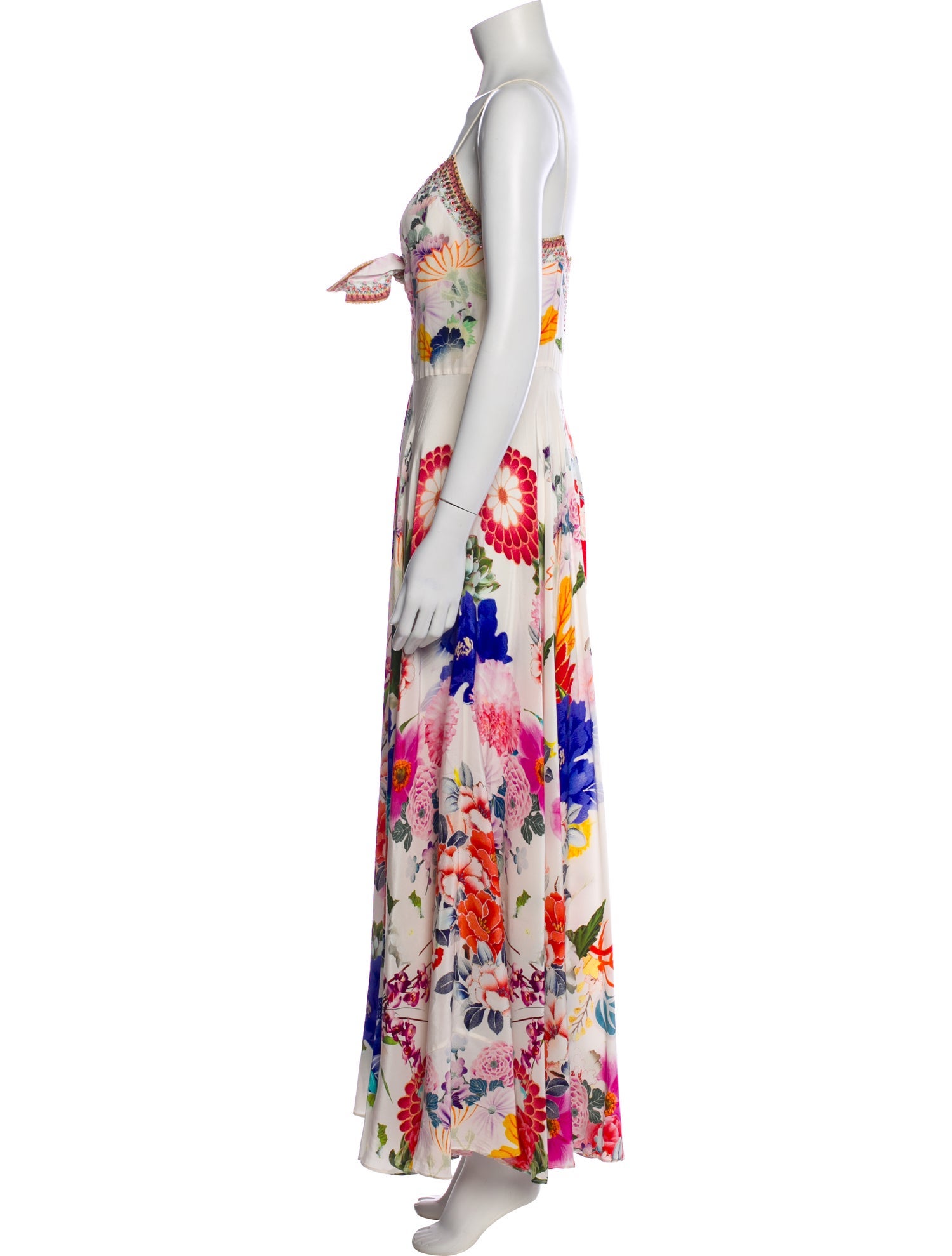 Camilla Silk Long Dress