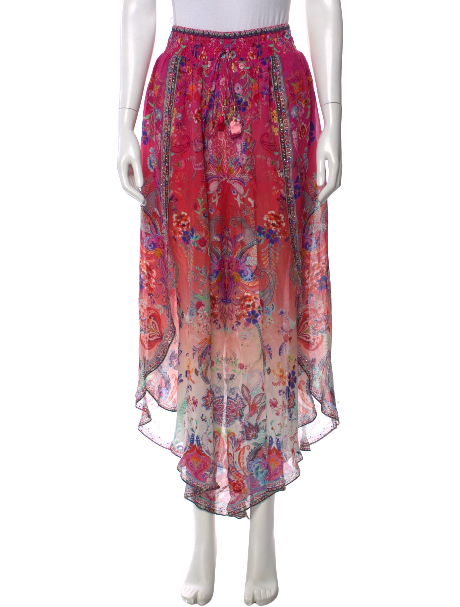 Camilla Silk Wide Leg Pants