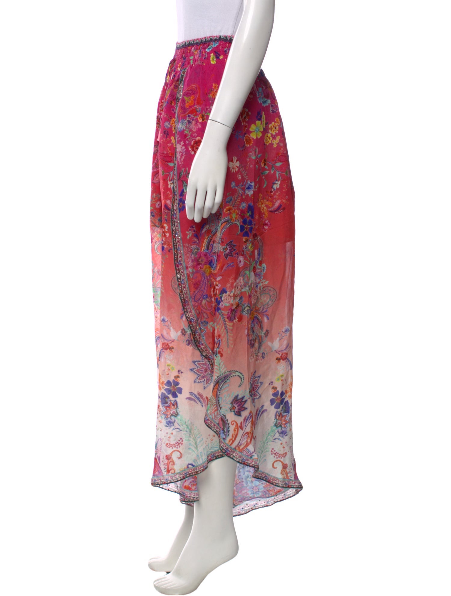 Camilla Silk Wide Leg Pants