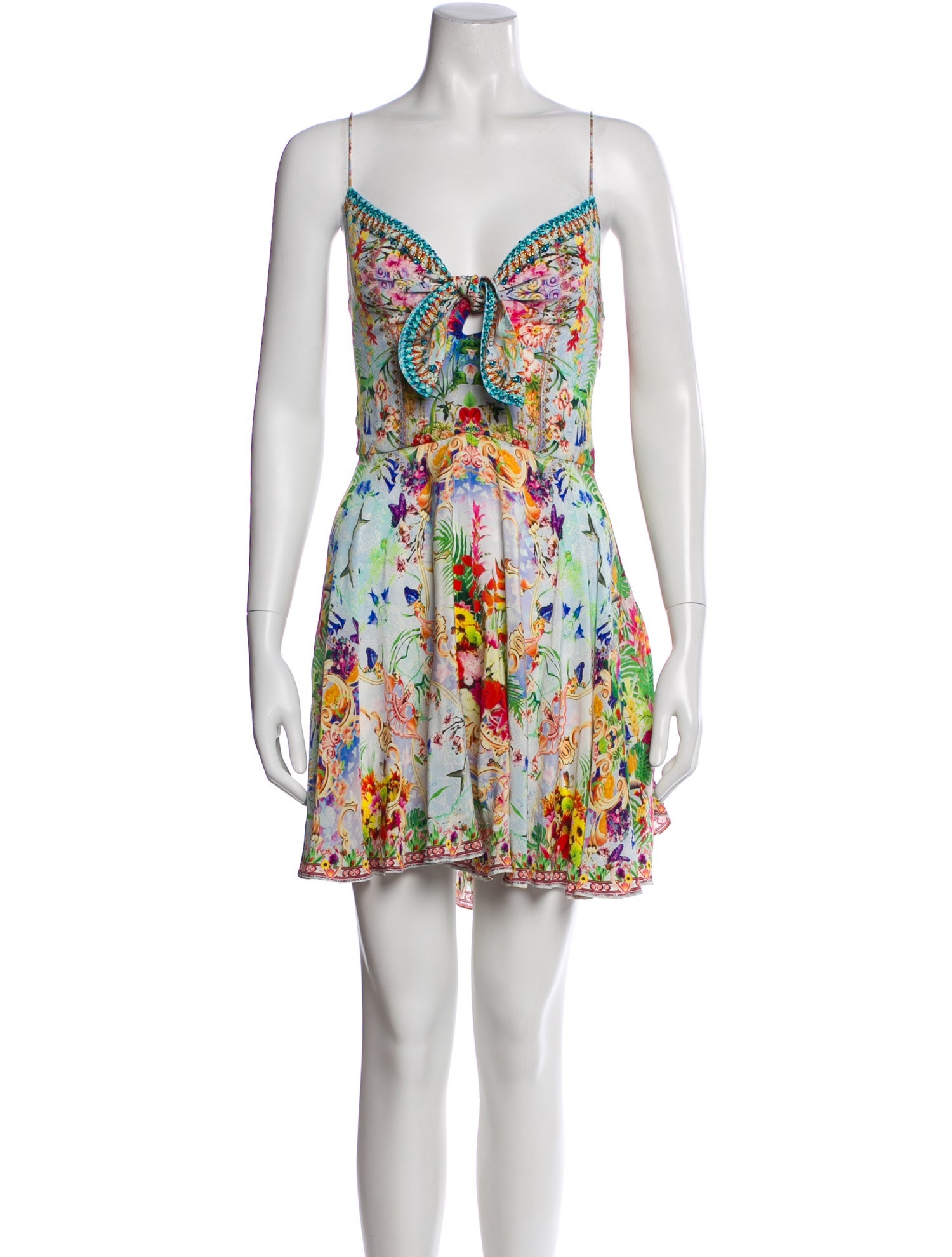 Camilla Silk Mini Dress