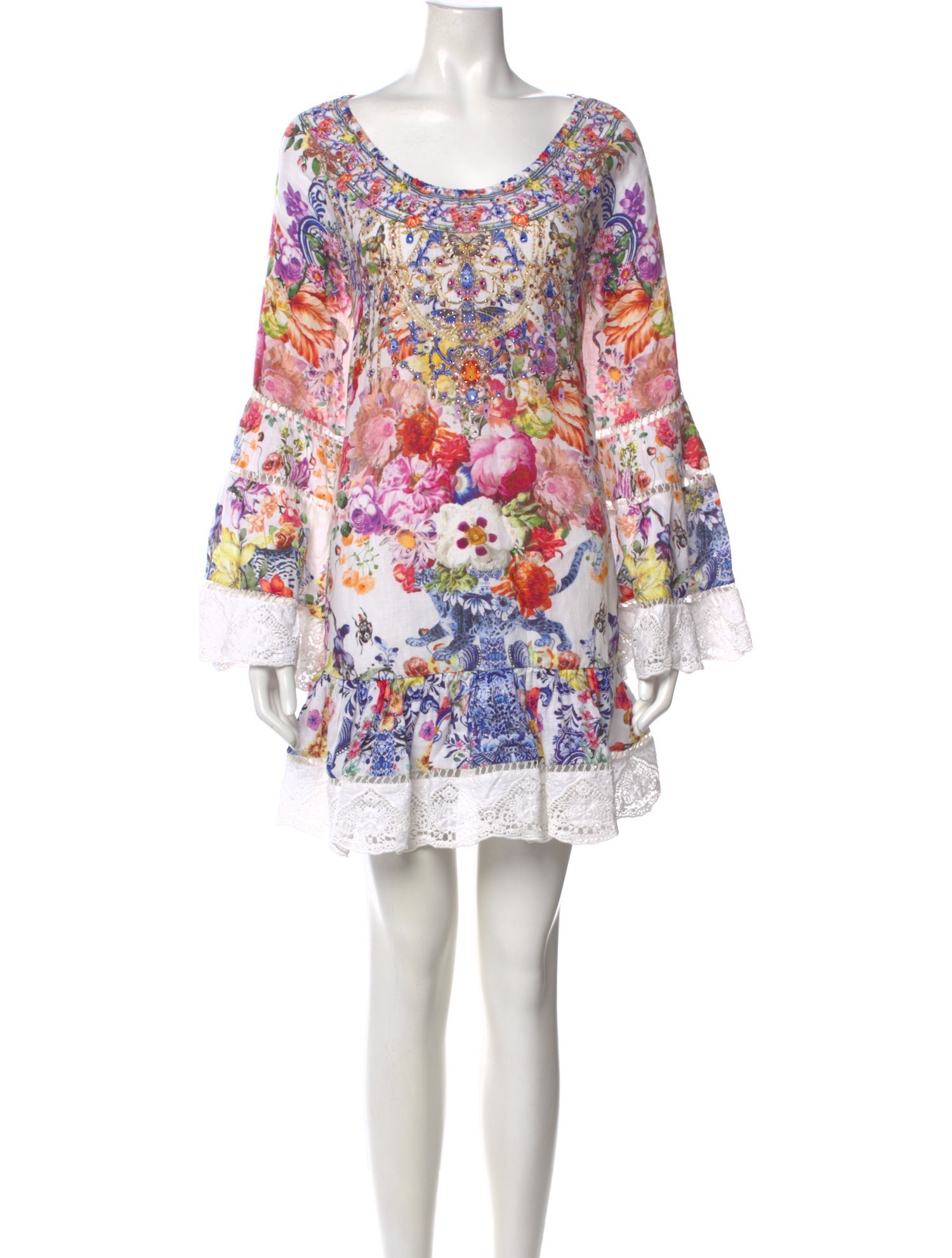 Camilla Linen Mini Dress