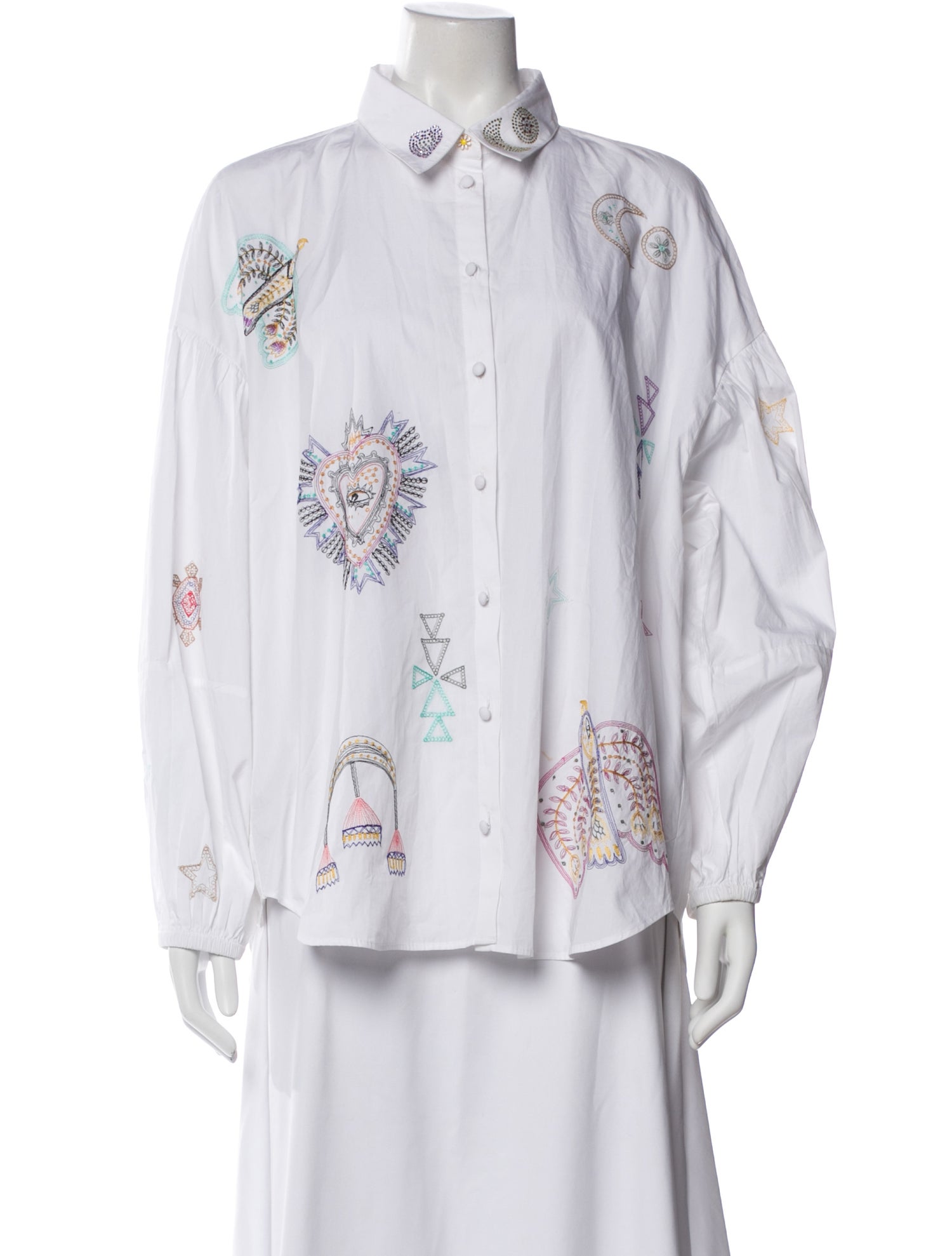 Camilla Printed Long Sleeve Blouse