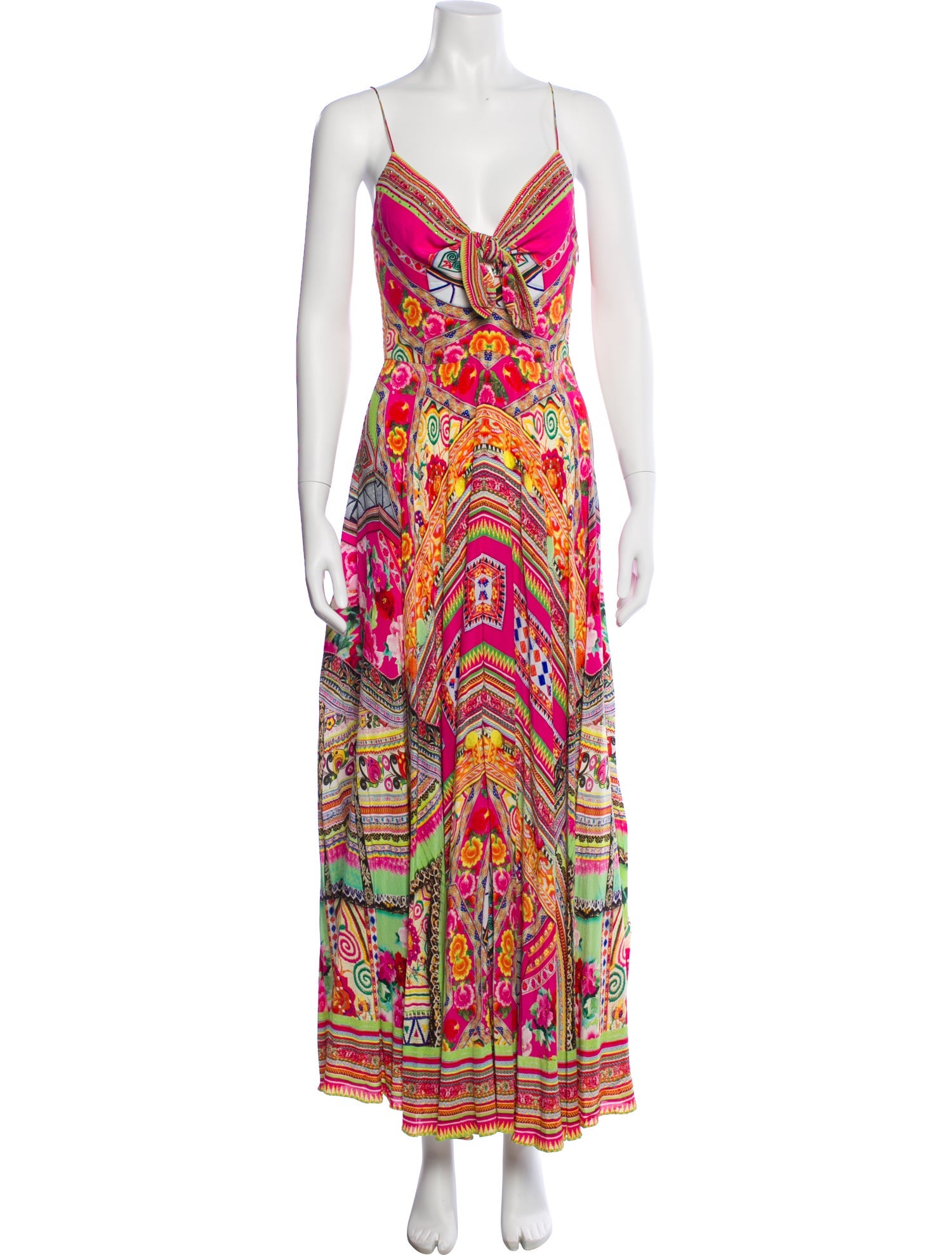 Camilla Silk Long Dress