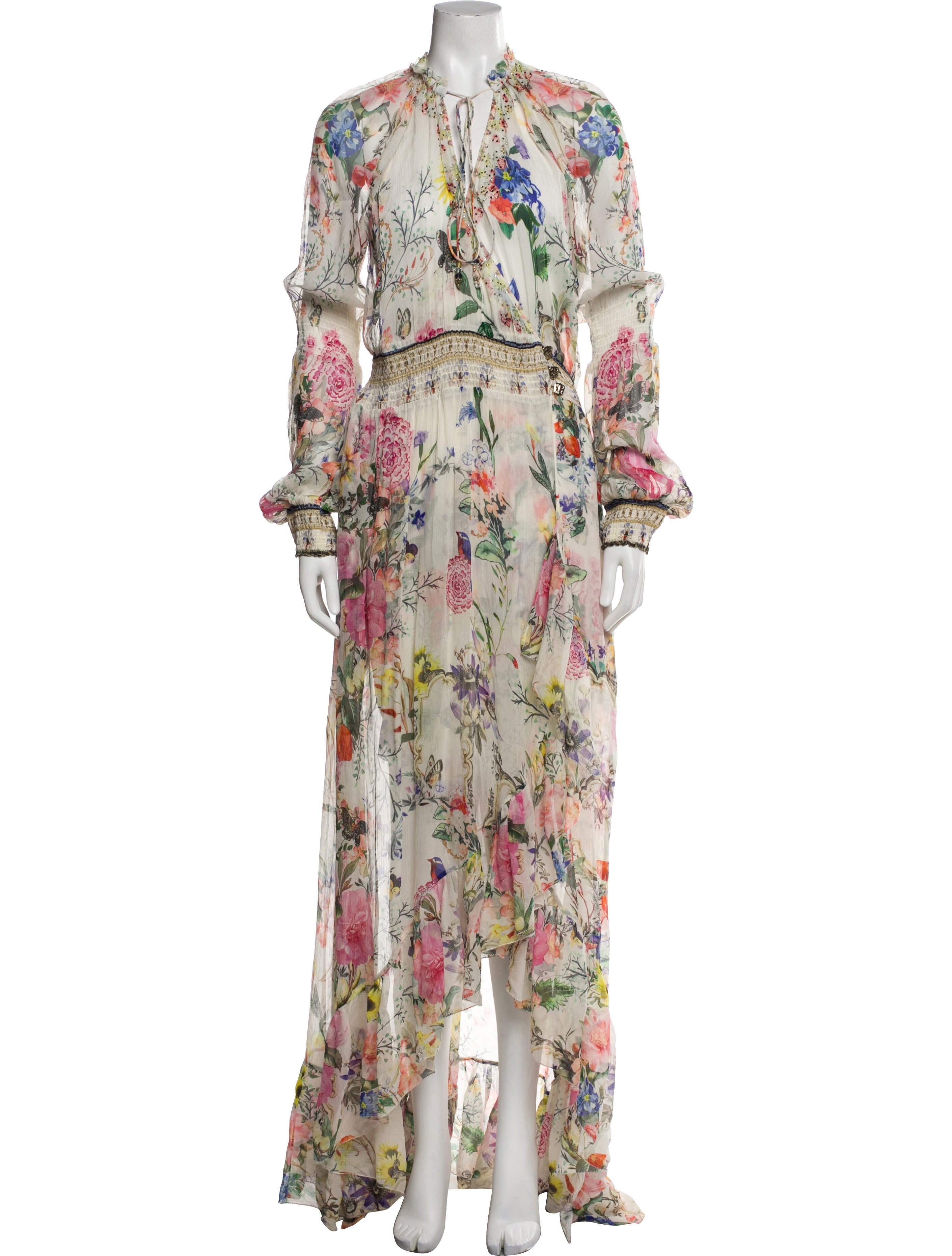 Camilla Silk Long Dress