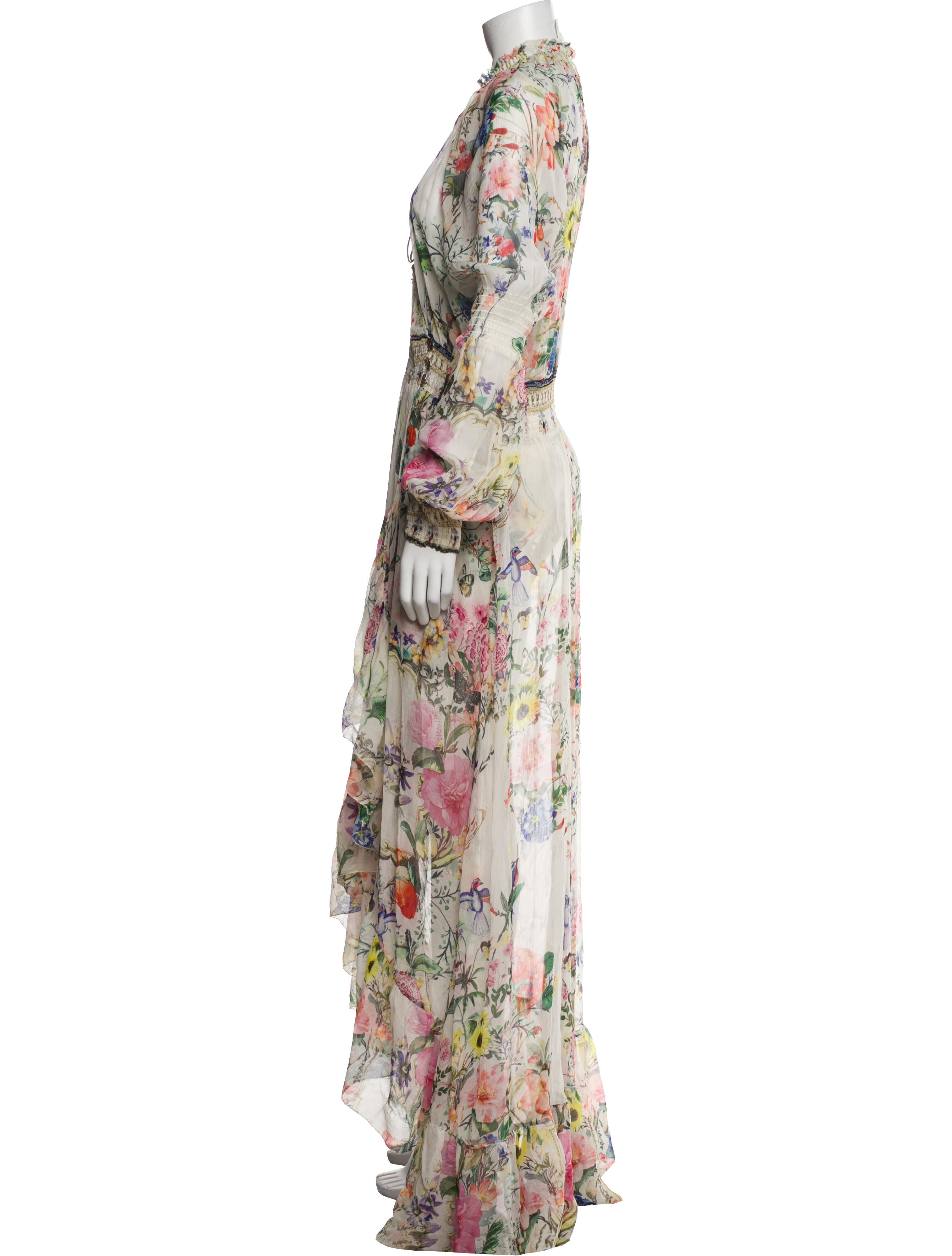 Camilla Silk Long Dress