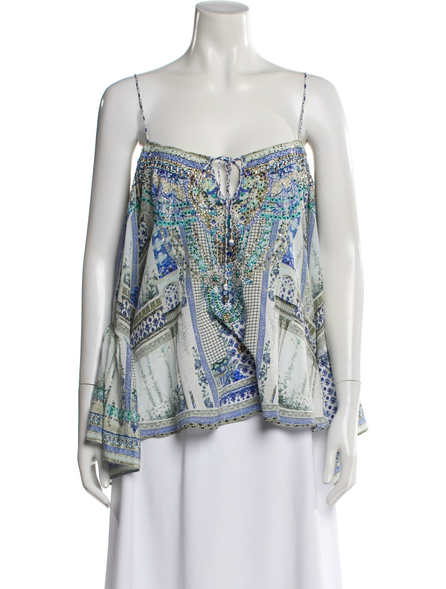 Camilla Silk Printed Blouse