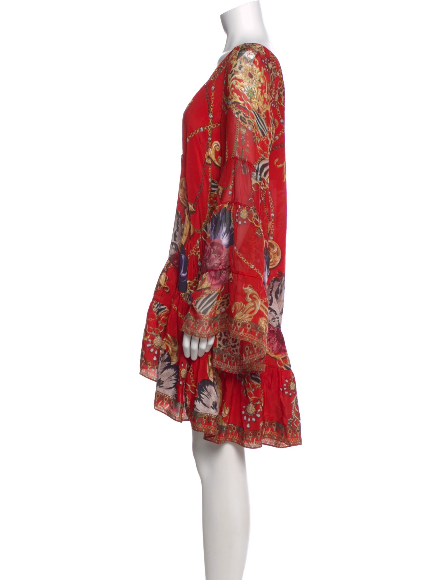 Camilla Silk Mini Dress