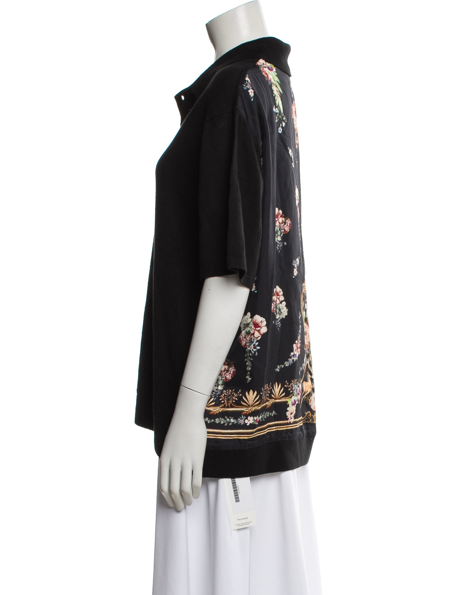 Camilla Linen Short Sleeve Blouse w/ Tags