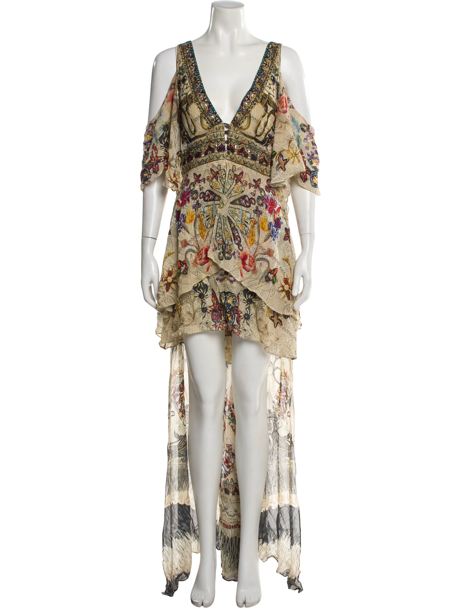 Camilla Silk Long Dress