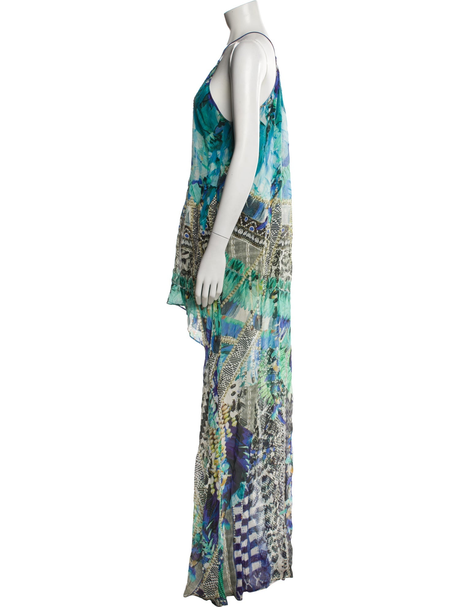 Camilla Silk Long Dress