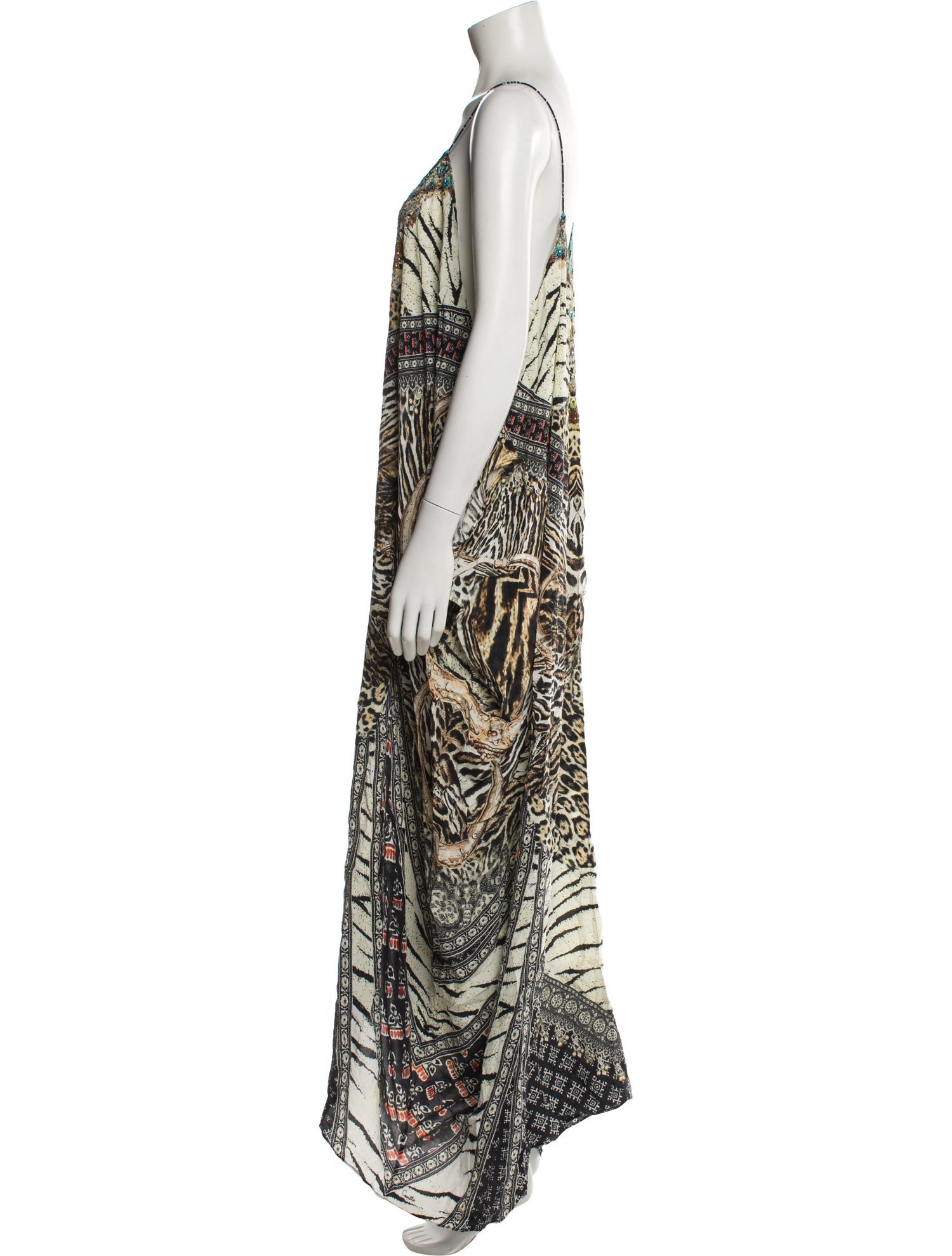 Camilla Silk Long Dress