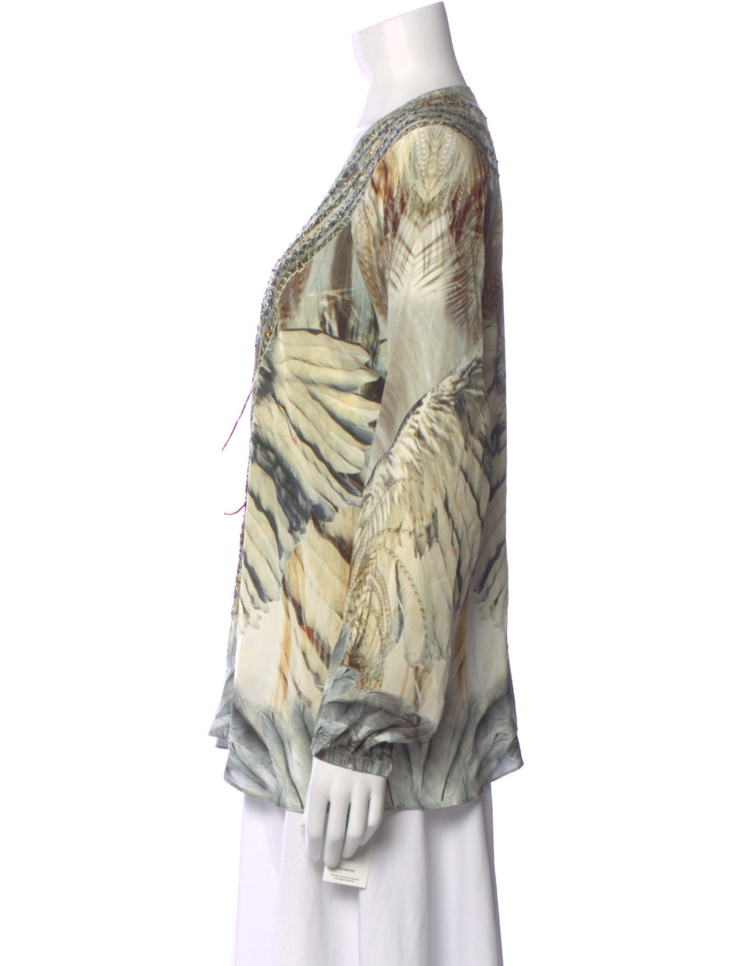 Camilla Silk Printed Blouse