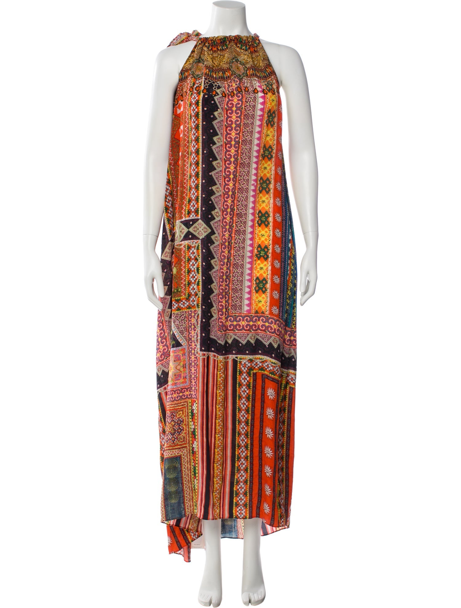 Camilla Silk Long Dress