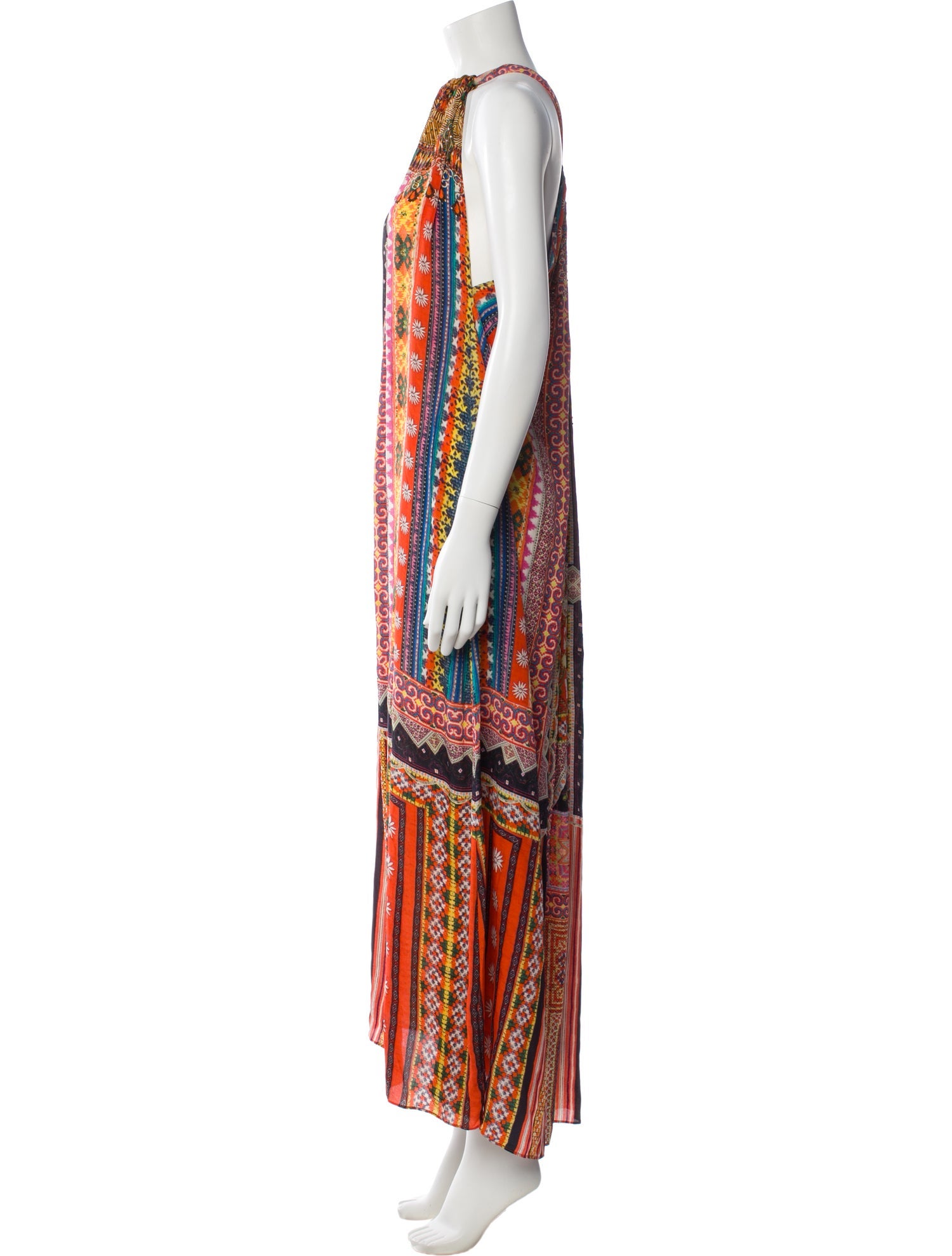 Camilla Silk Long Dress