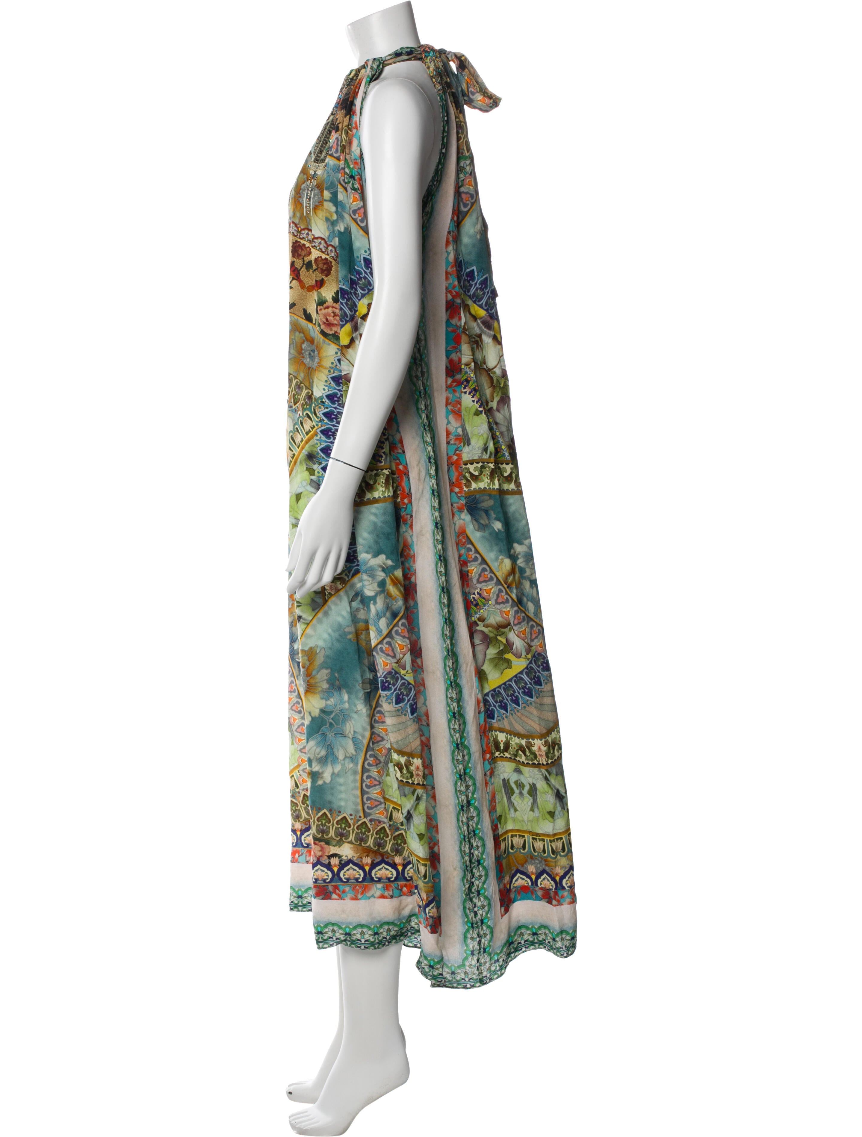 Camilla Silk Long Dress