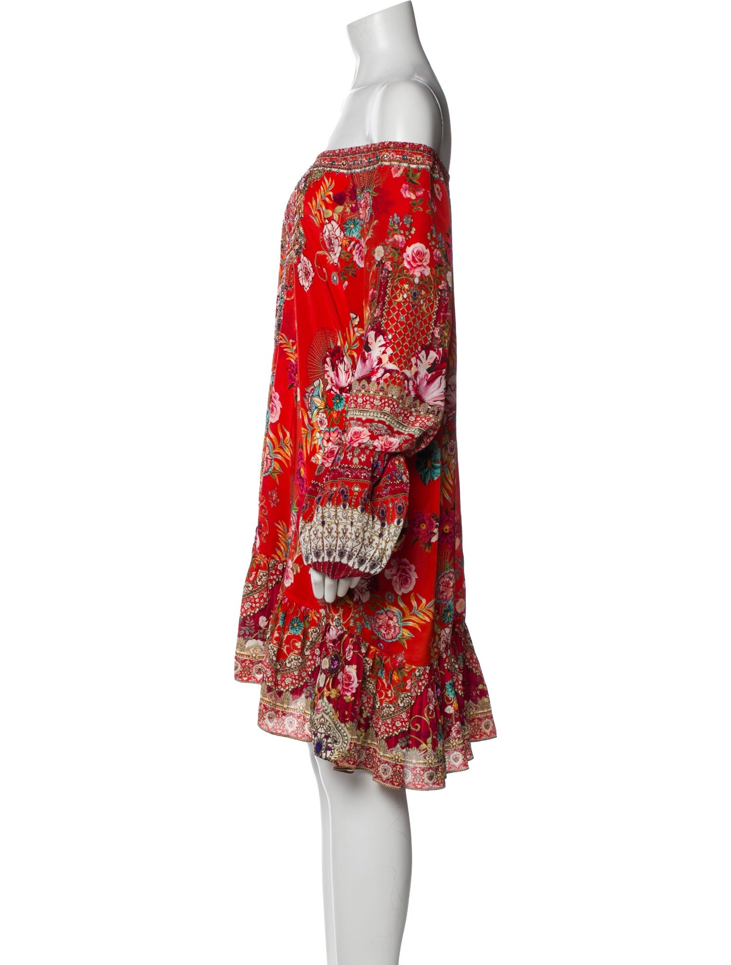 Camilla Silk Mini Dress