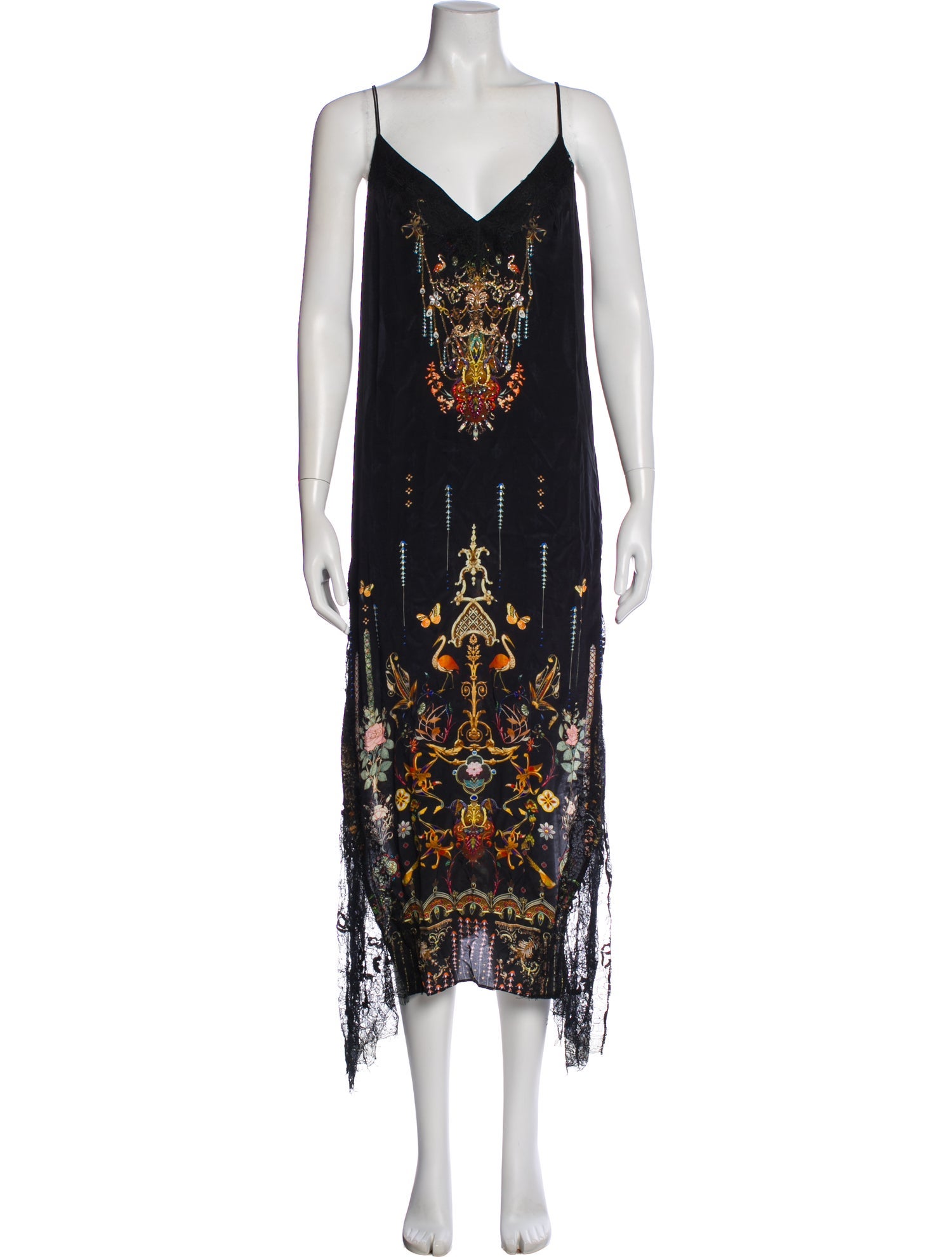 Camilla Silk Long Dress