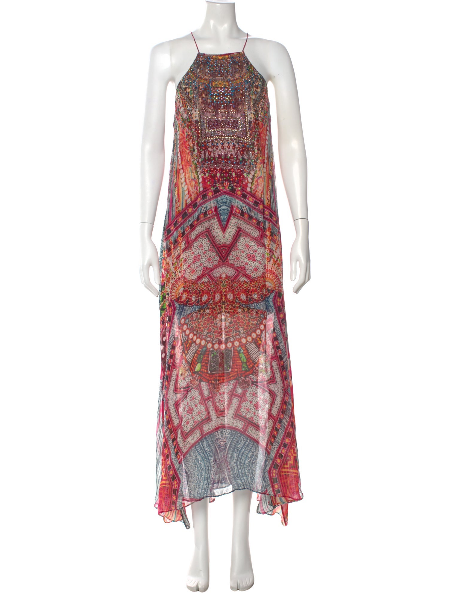 Camilla Silk Long Dress