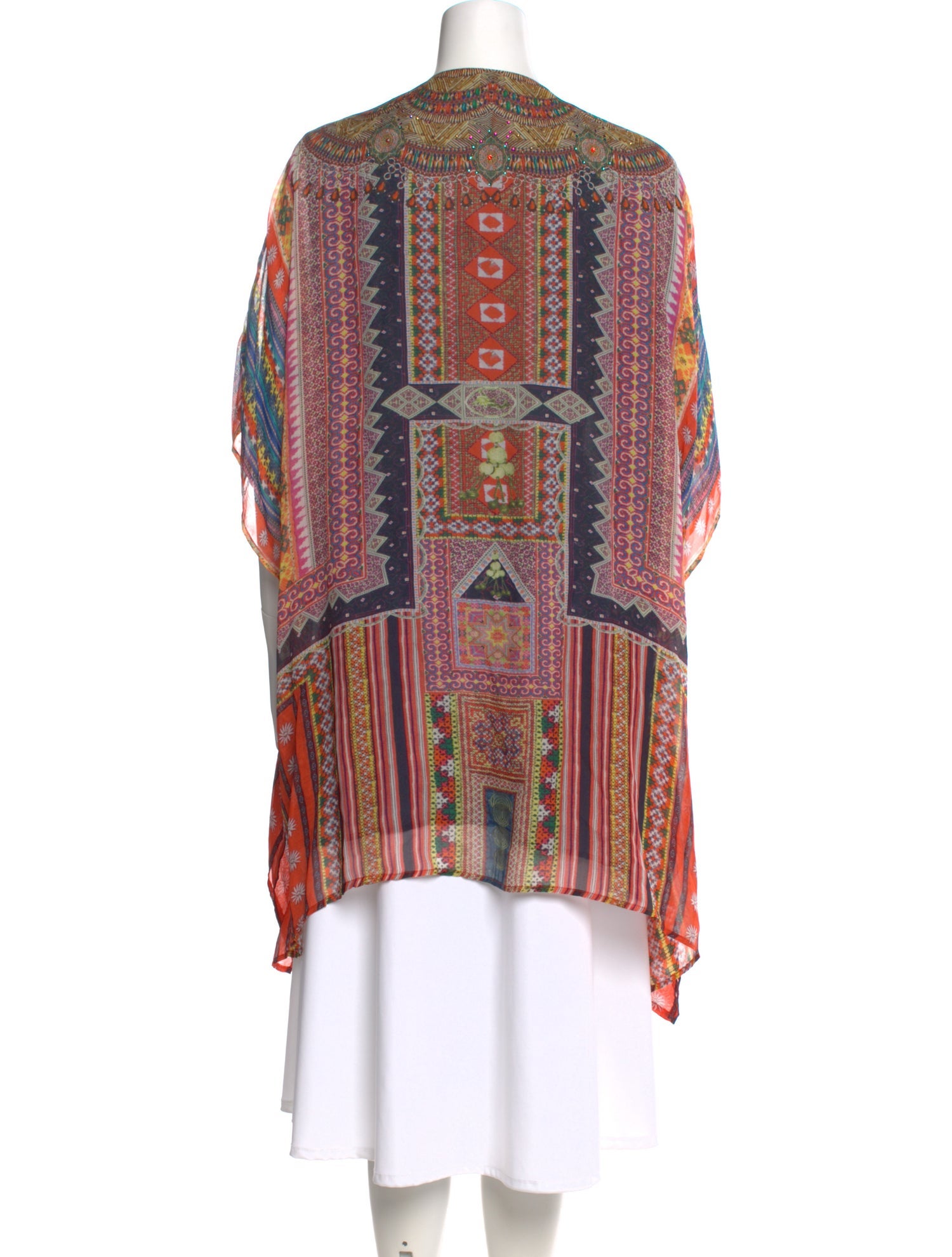 Camilla Silk Printed Tunic