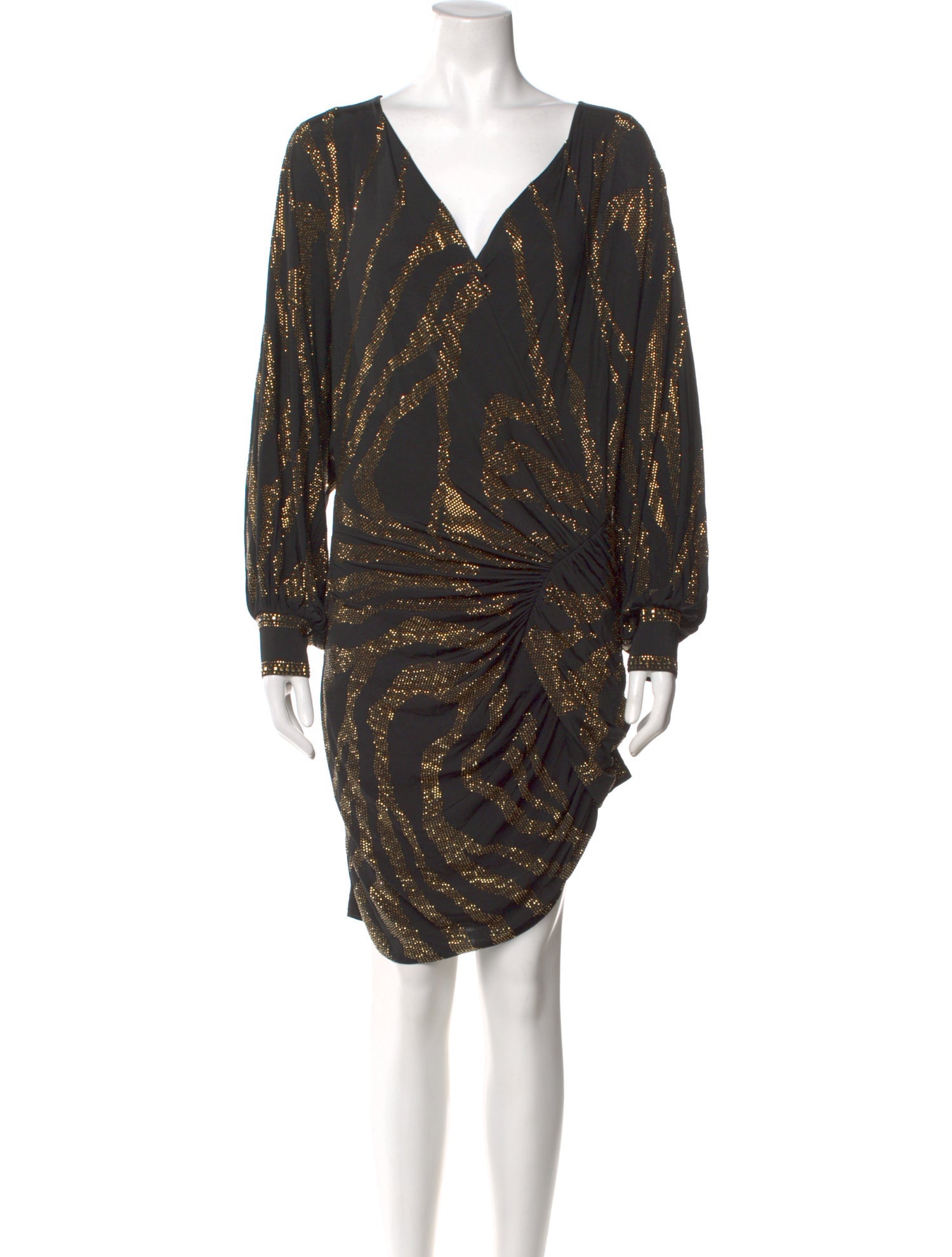 Camilla V-Neck Mini Dress w/ Tags