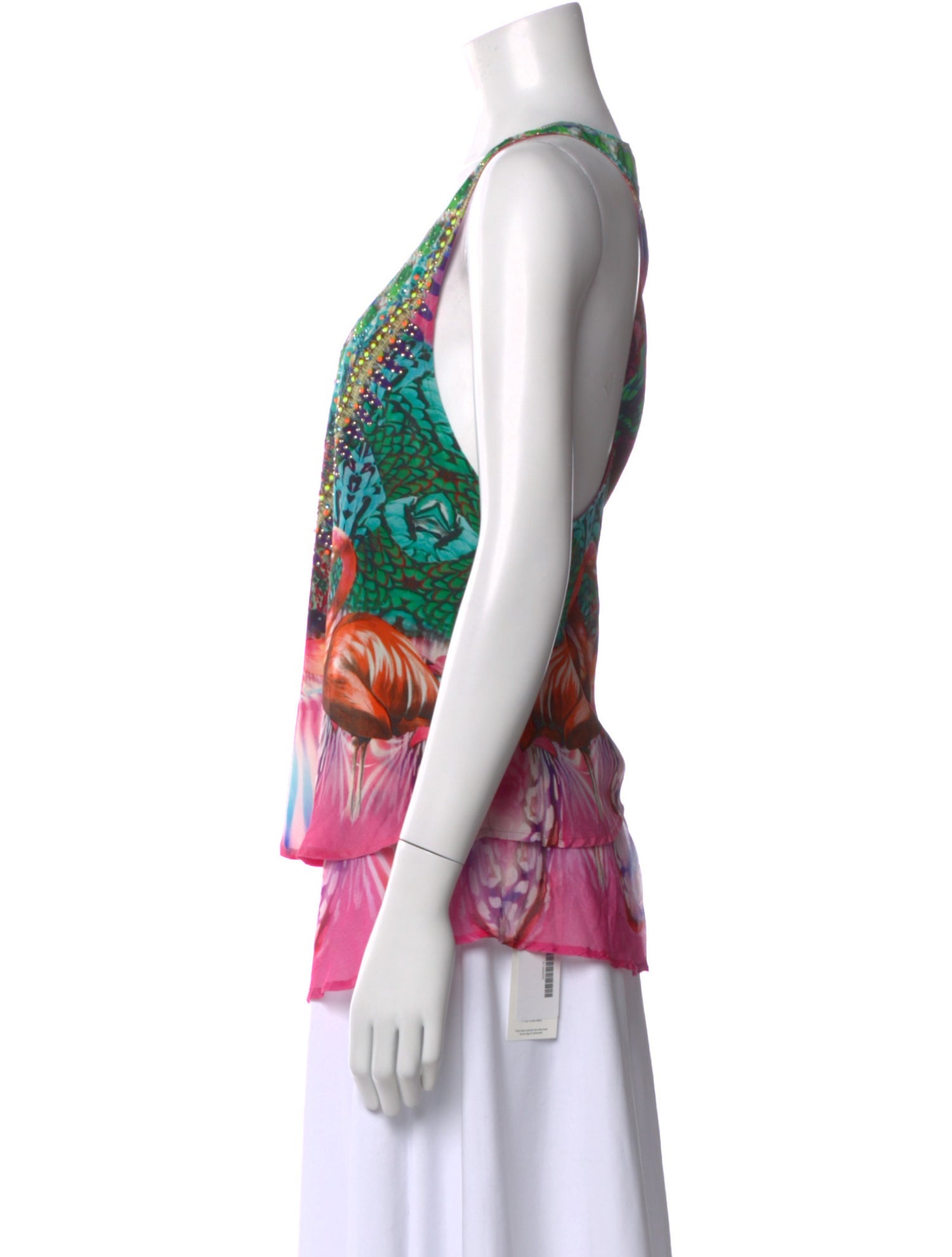 Camilla Silk Floral Print Blouse