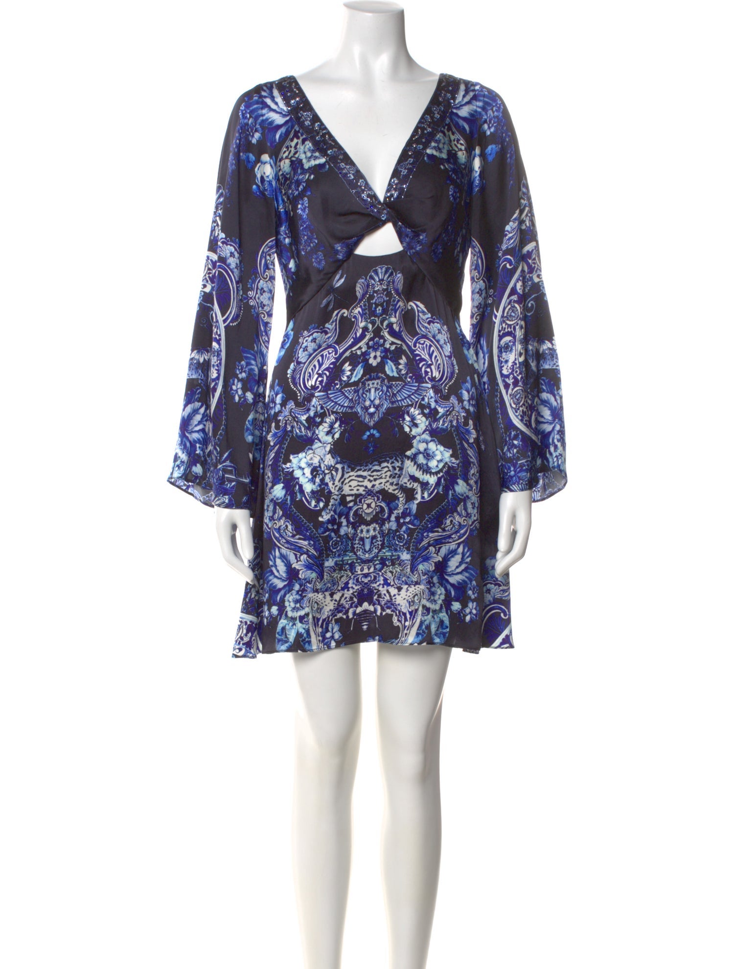 Camilla Silk Mini Dress