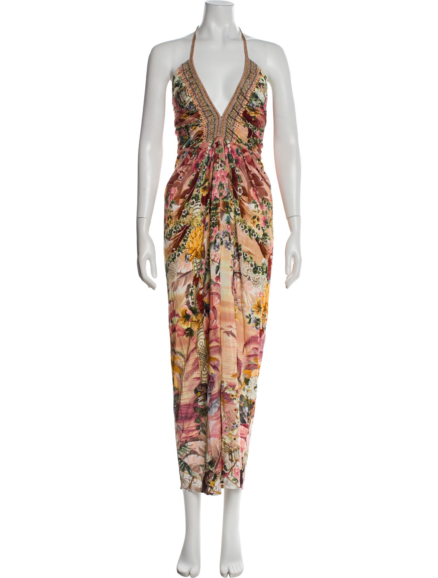 Camilla Printed Long Dress