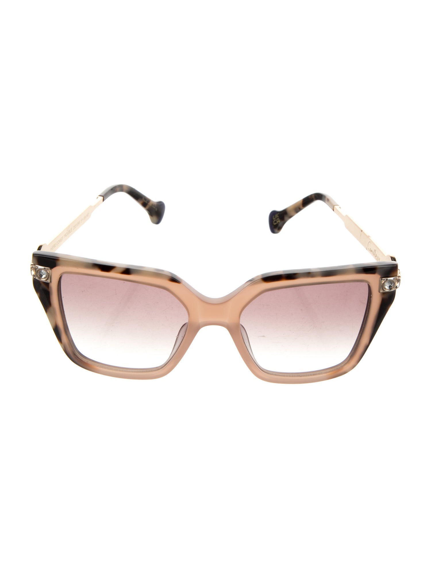 Camilla Oversize Gradient Sunglasses