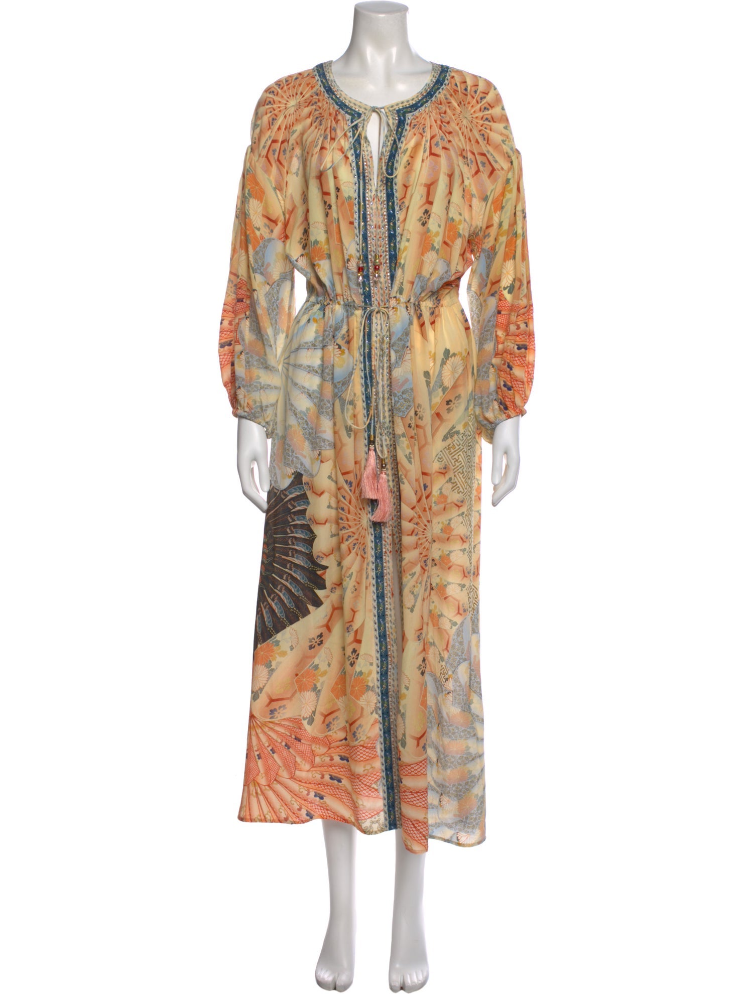 Camilla Silk Long Dress