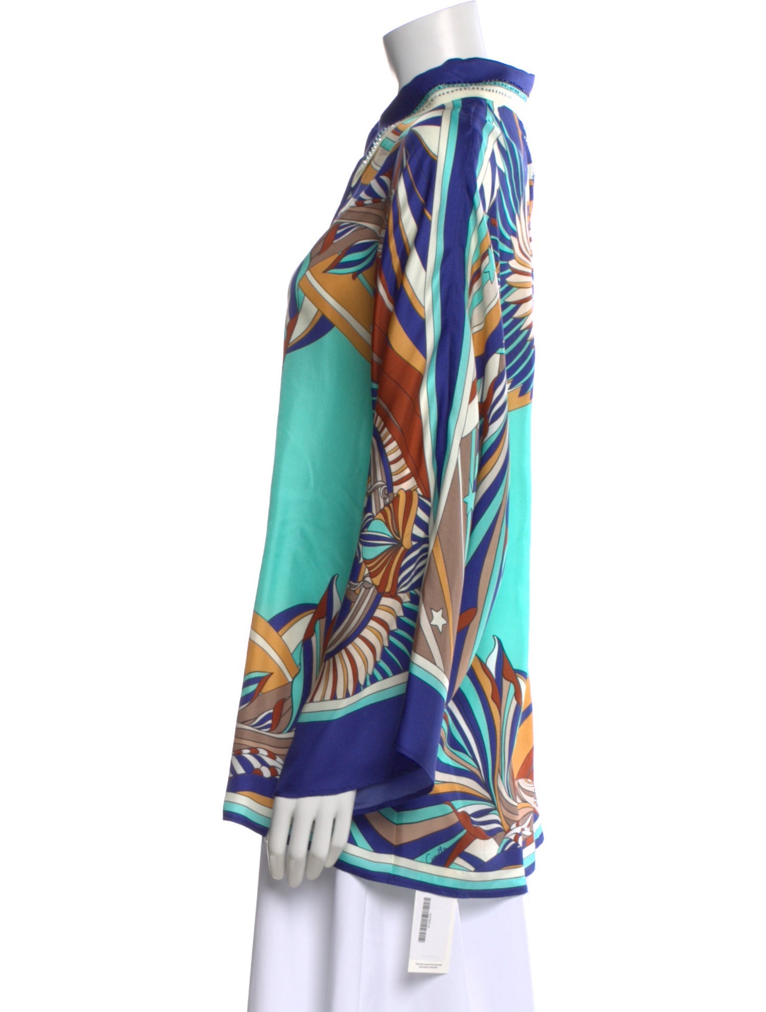 Camilla Silk Printed Blouse