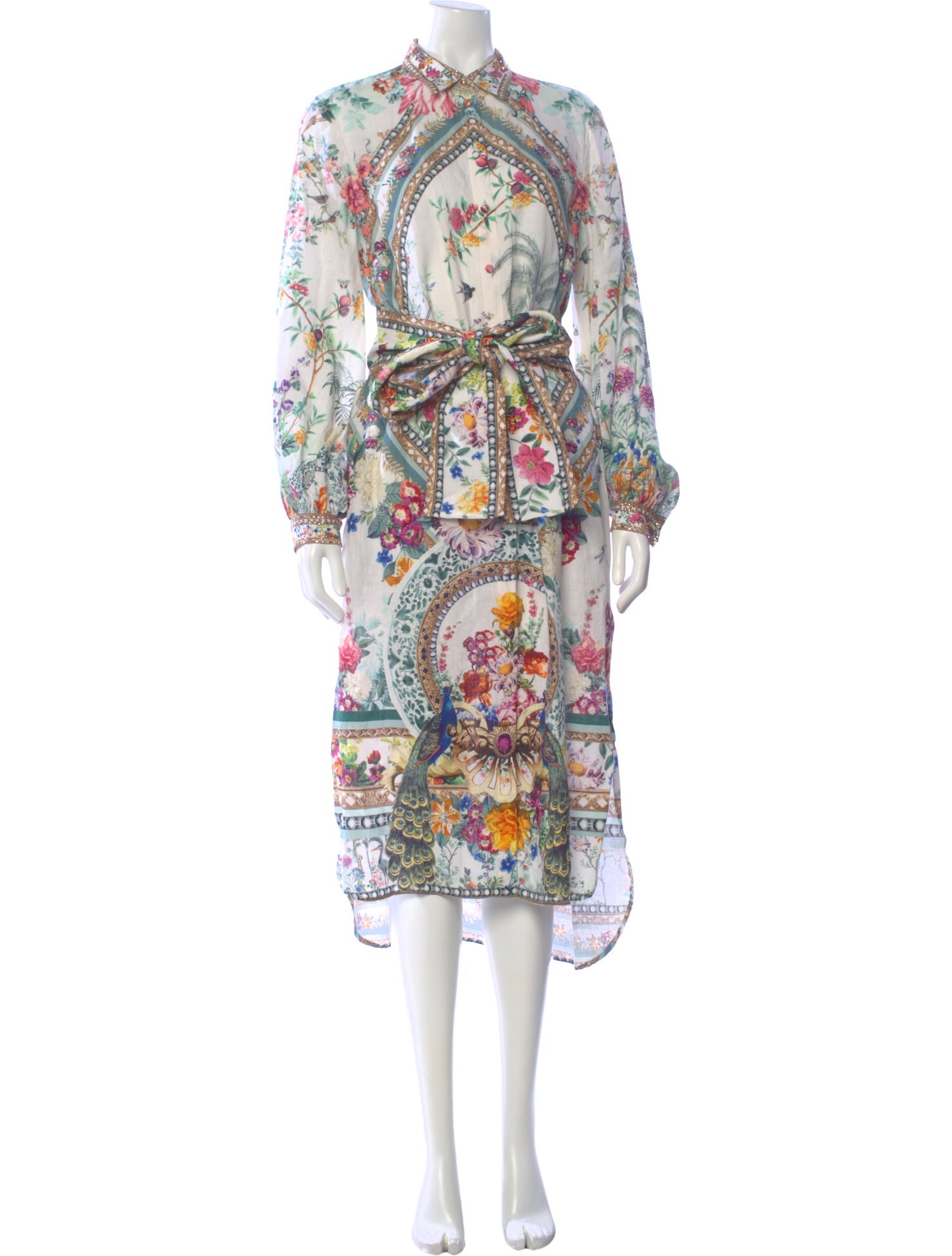 Camilla Silk Long Dress