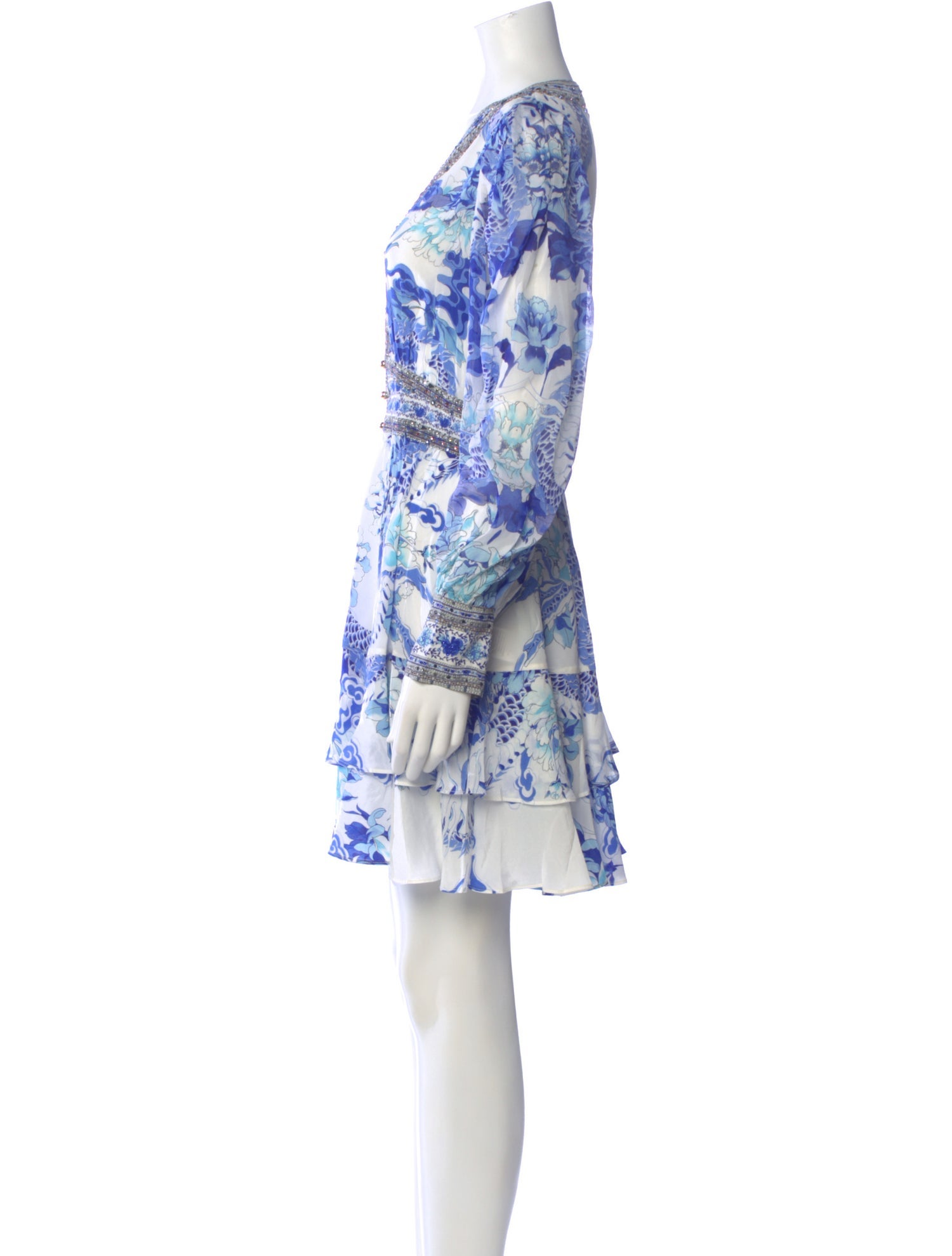 Camilla Silk Mini Dress