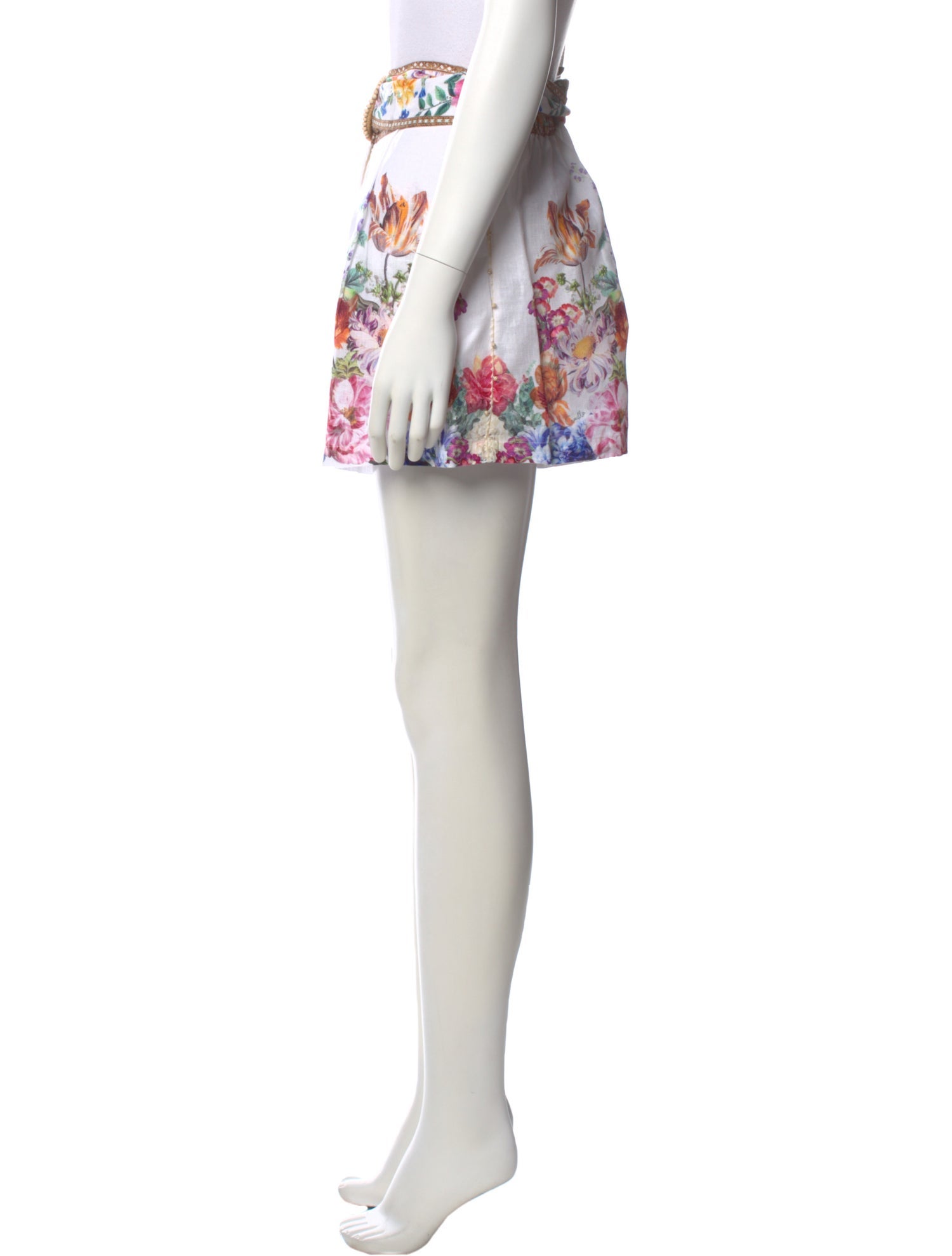 Camilla Linen Mini Shorts