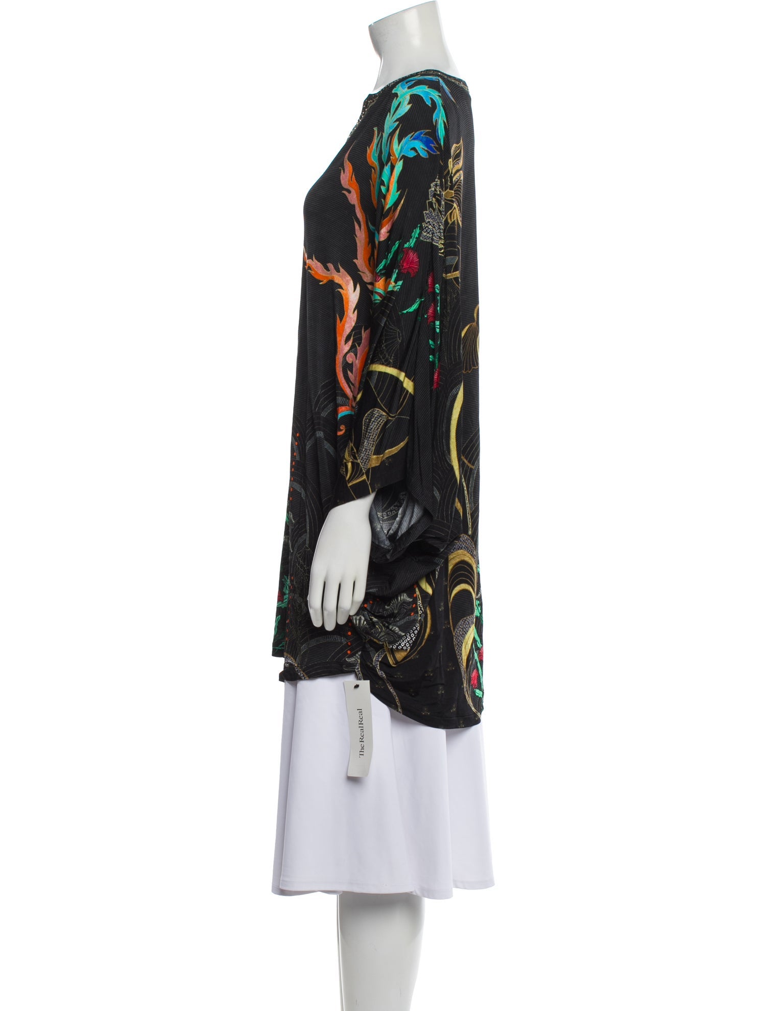 Camilla Printed V-Neck Tunic