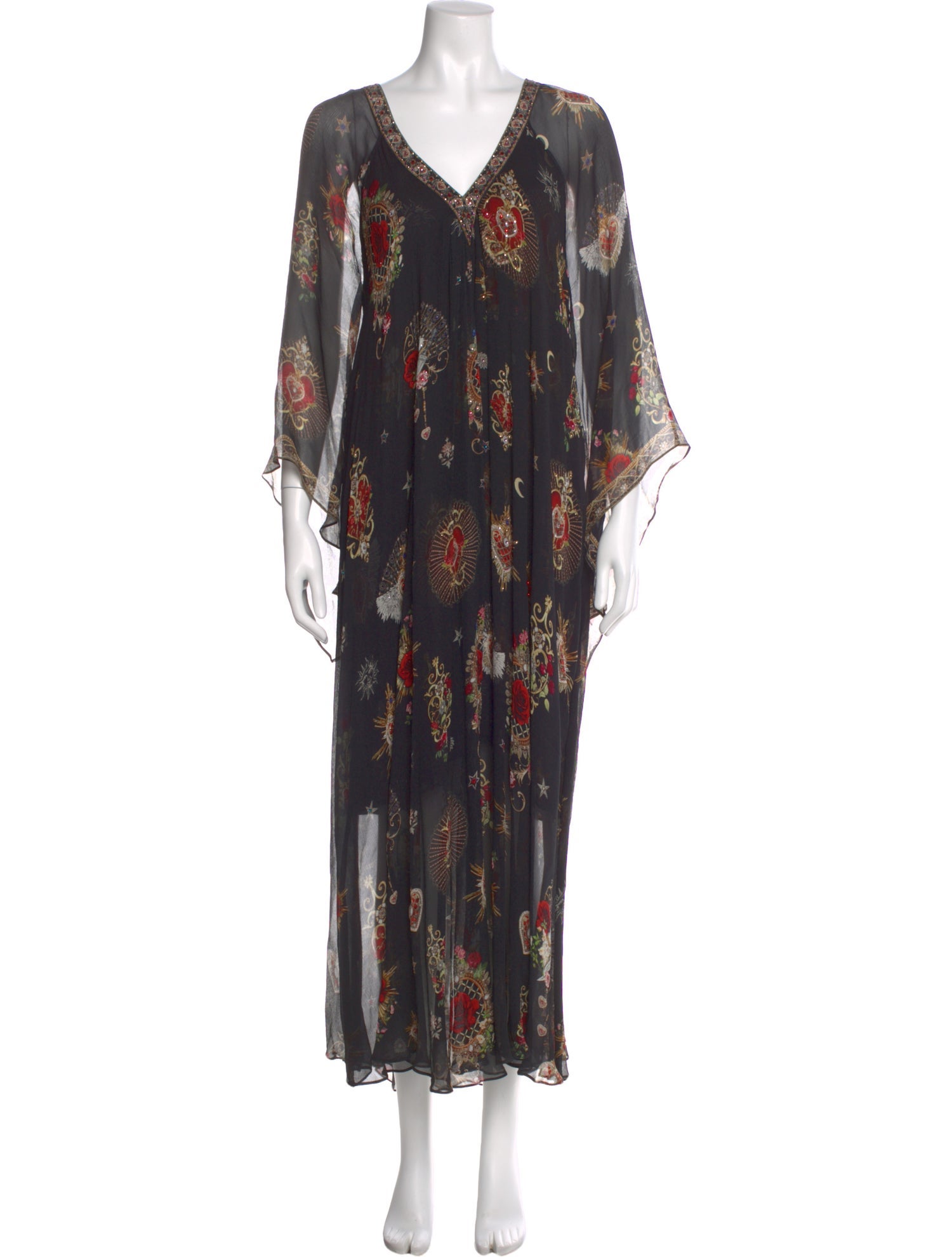 Camilla Silk Long Dress