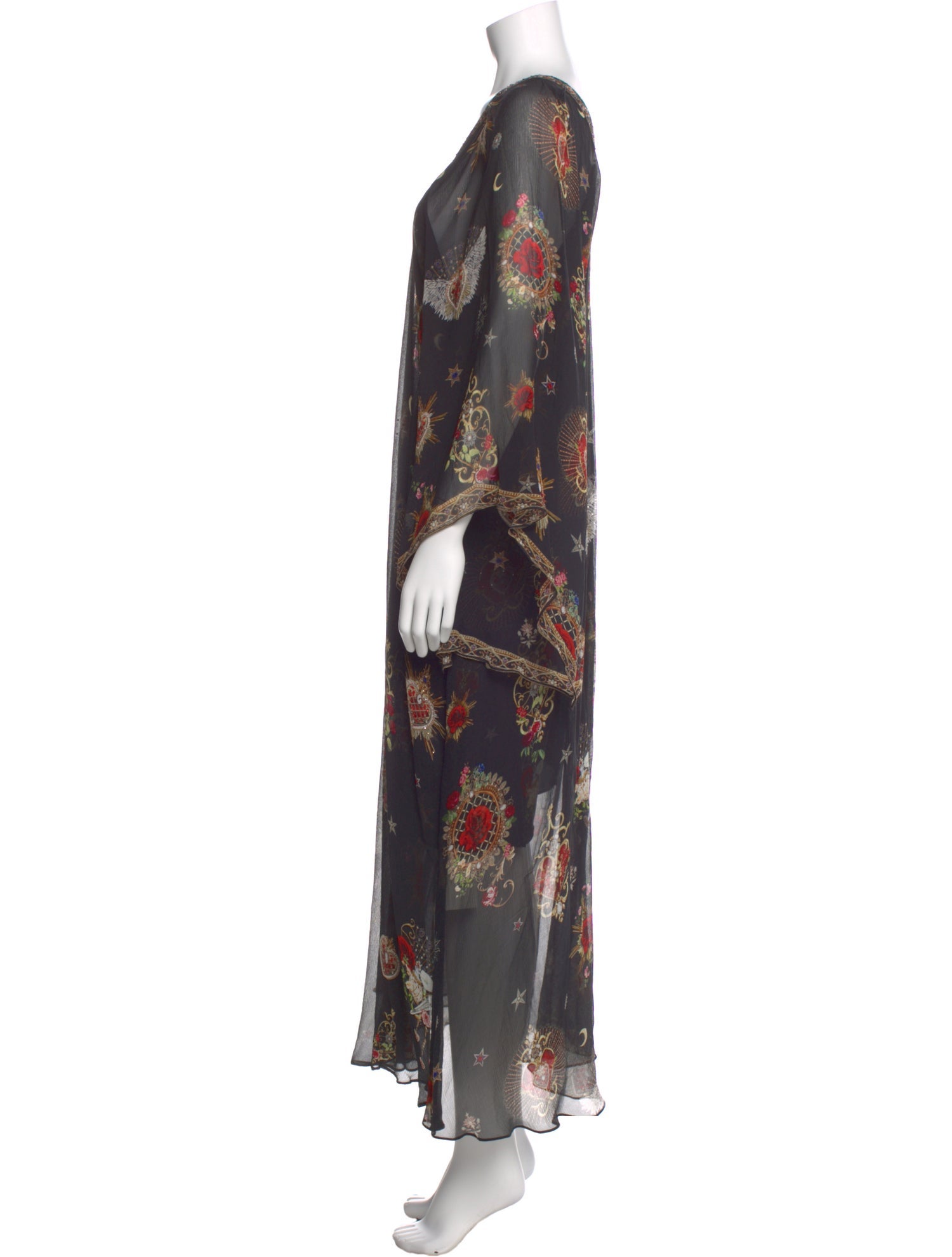 Camilla Silk Long Dress