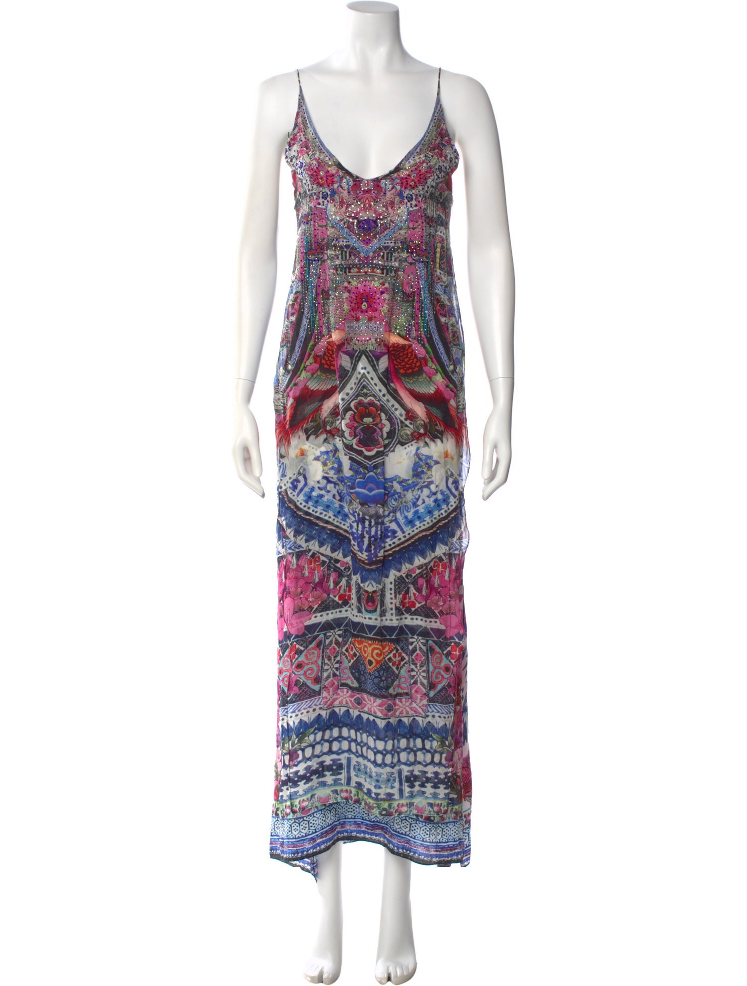 Camilla Silk Long Dress